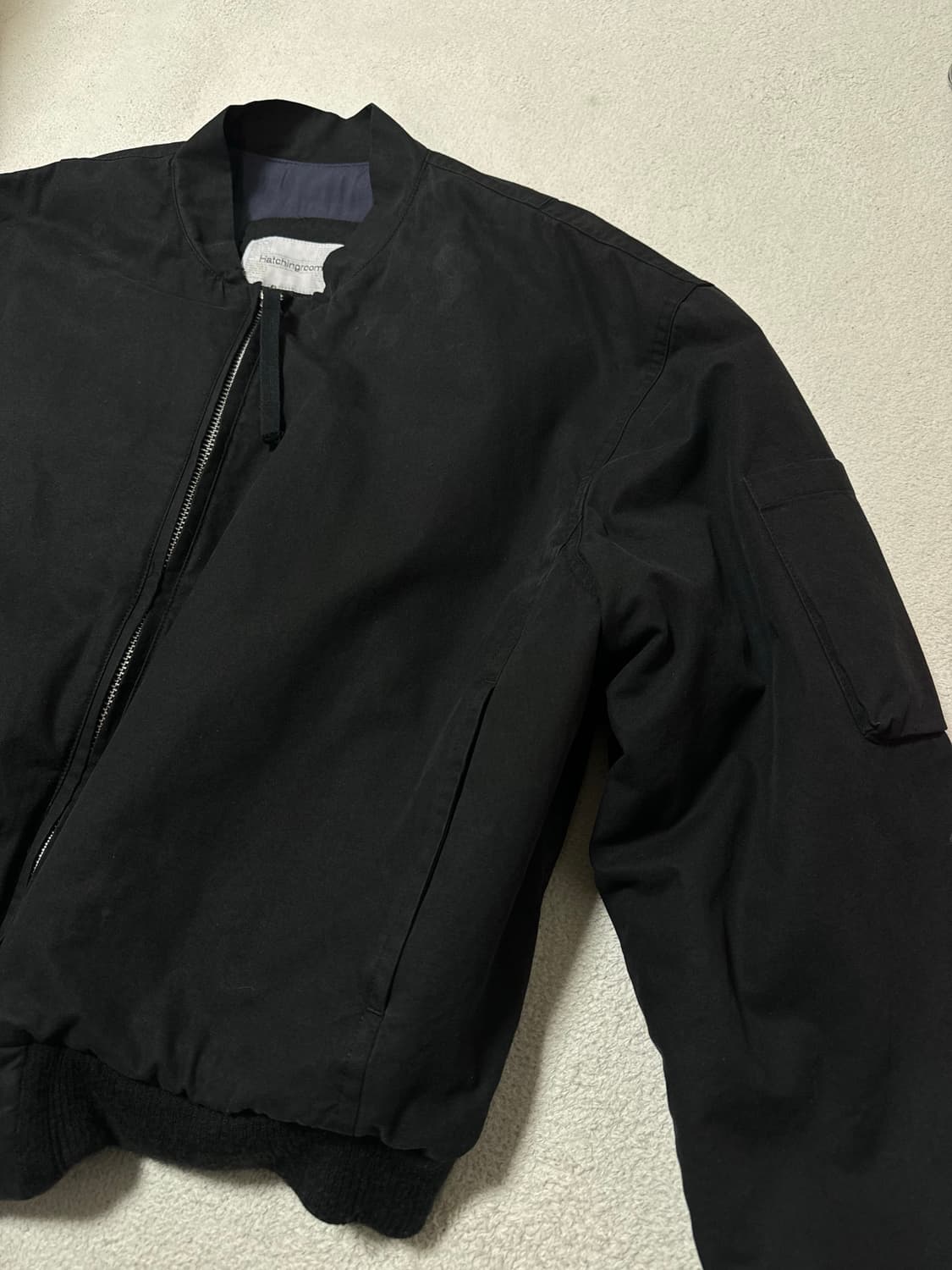 해칭룸 헤비 플라이트 봄버 자켓 상품이미지2