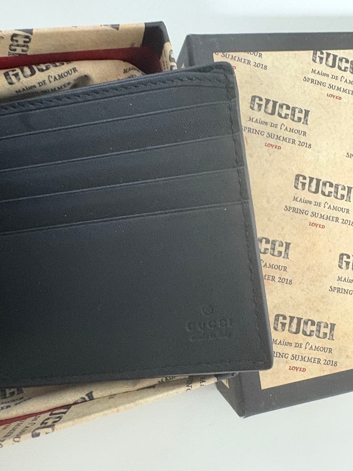 구찌 guccy로고 반지갑 상품이미지2