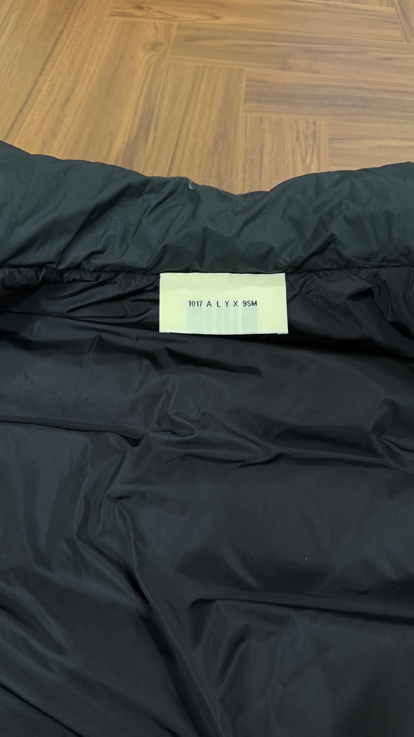 알릭스 패딩 조끼 베스트 블랙 상품이미지4