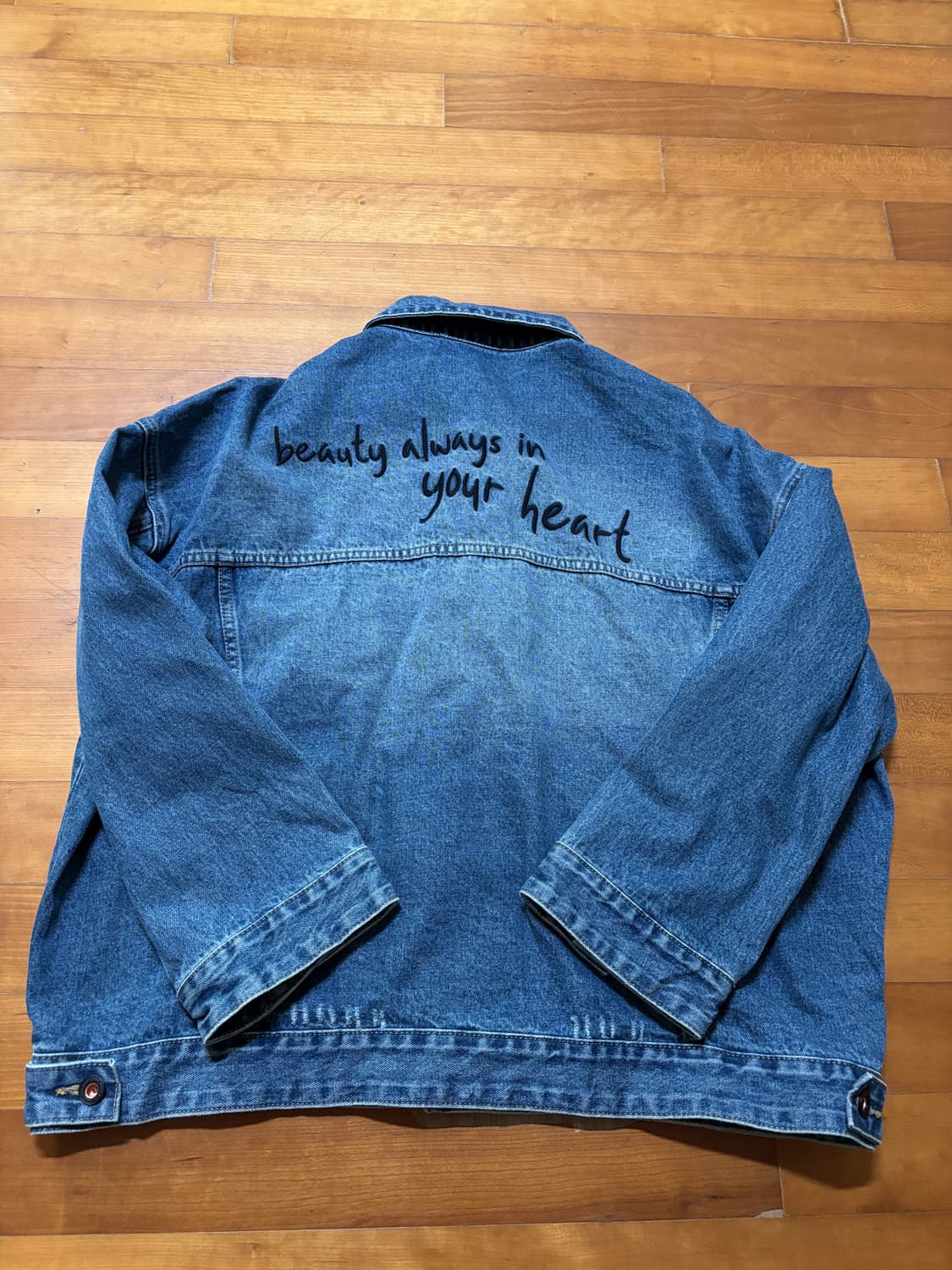 vintage pauline blue denim jacket 상품이미지7