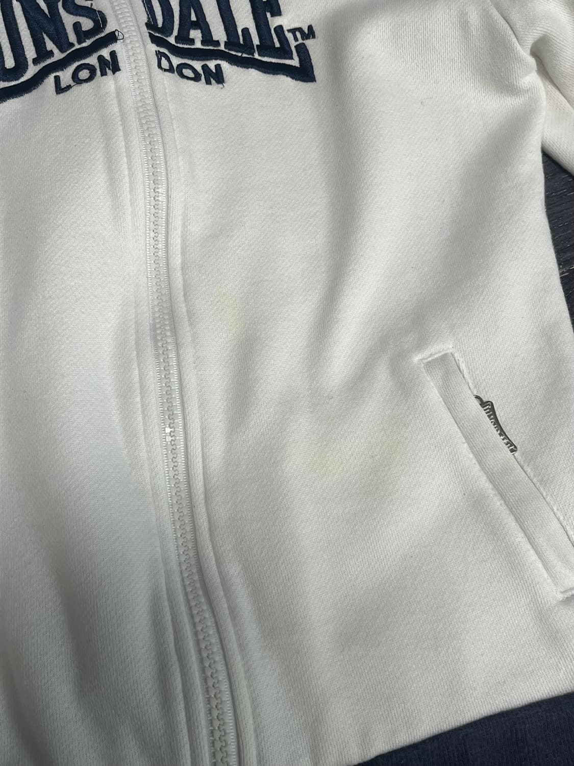 y2k lonsdale pastel hood zip-up 상품이미지8