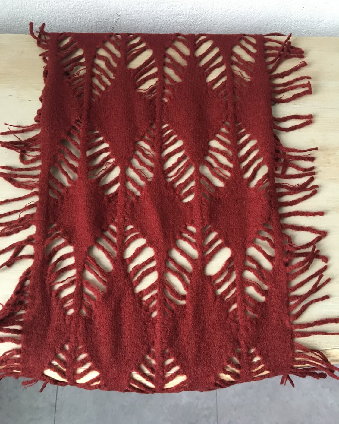 punching fringe muffler 상품이미지3