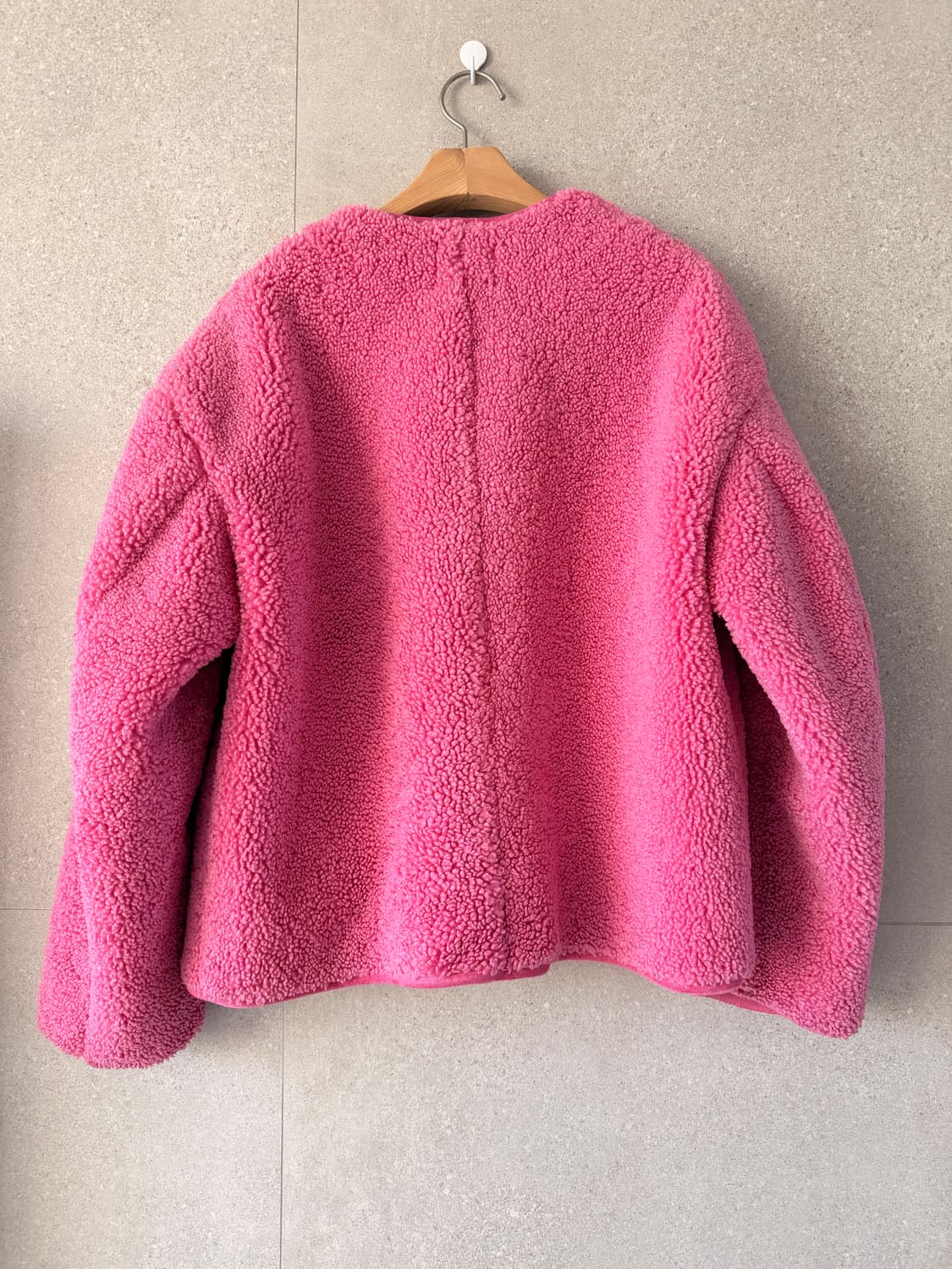 뽀글이 자켓 오버핏 랩 스튜디오 상품이미지2