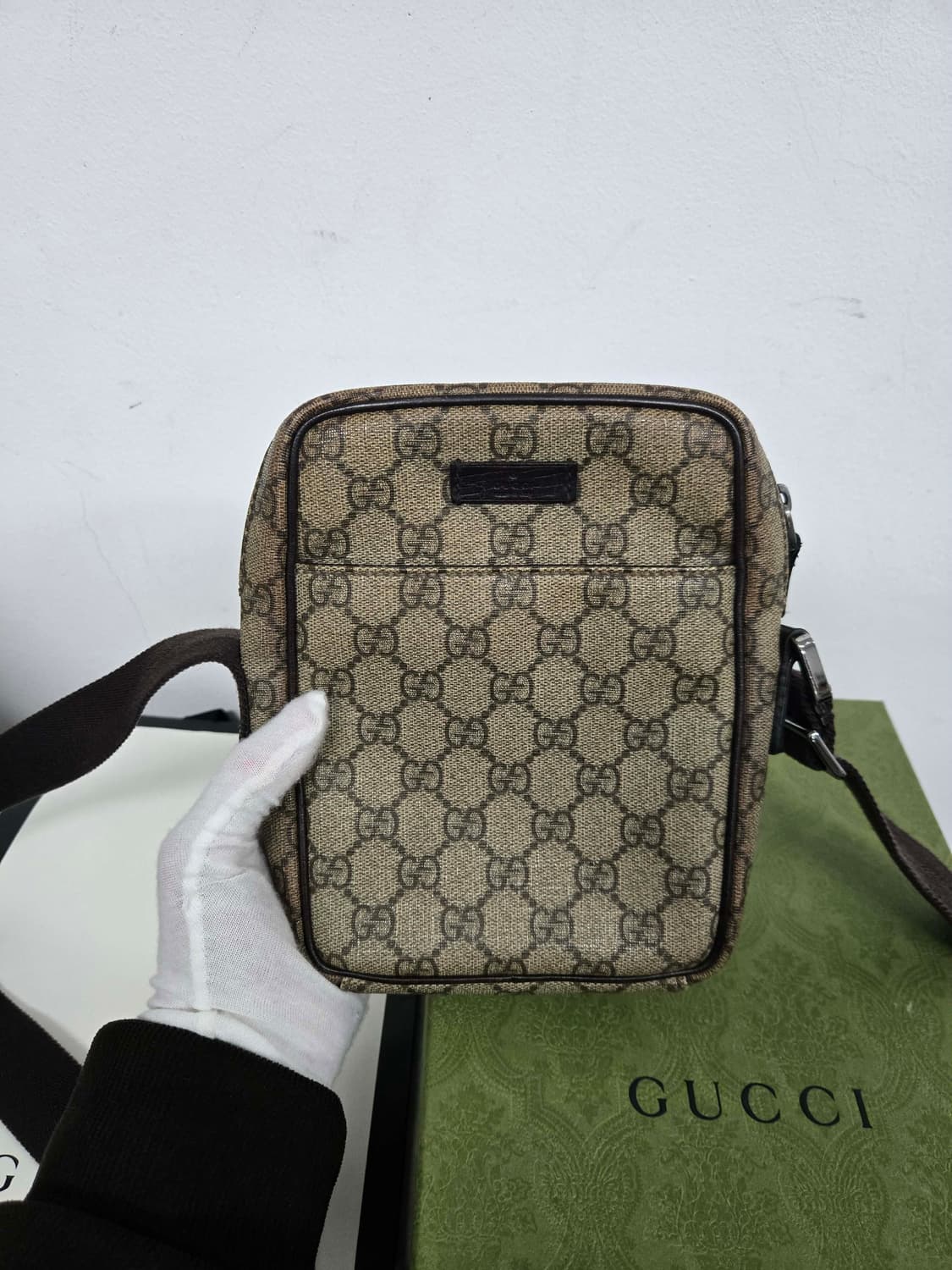 [보증서 정품] 구찌 시그니처 메신저백 상품이미지4