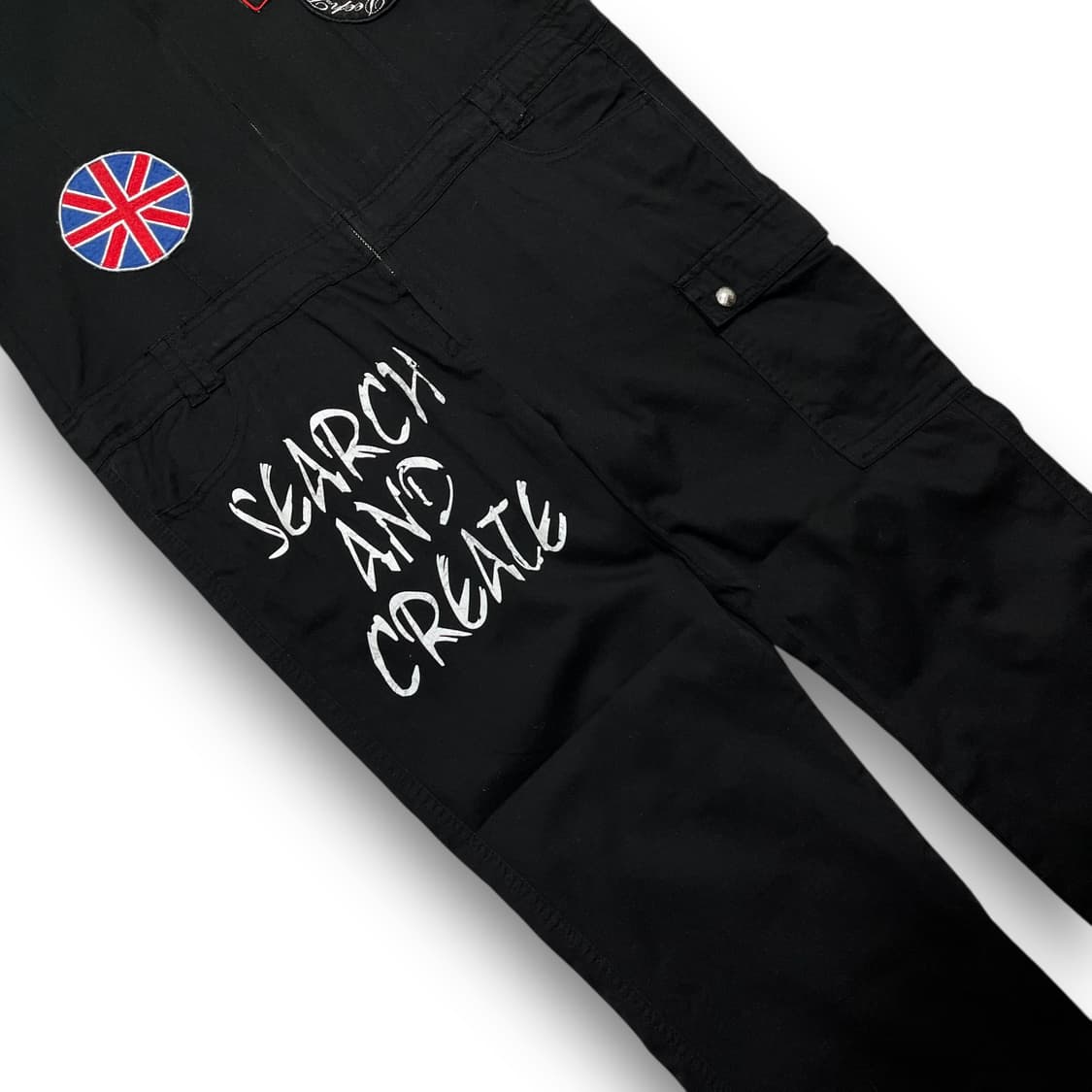 DIG-DEEP Punk Band patch jumpsuit 상품이미지5