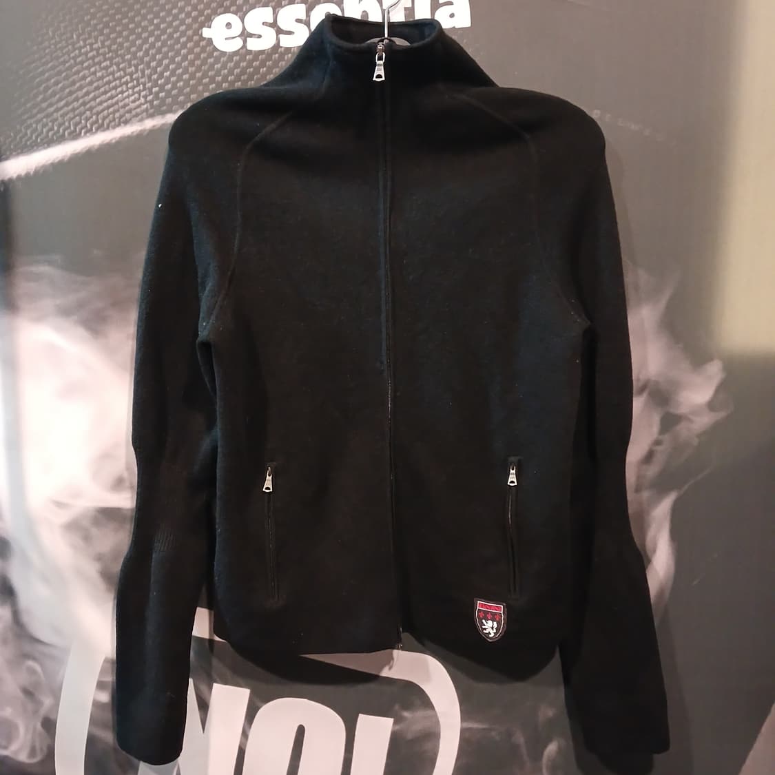 폴로스포츠 니트 집업 블랙 상품이미지1