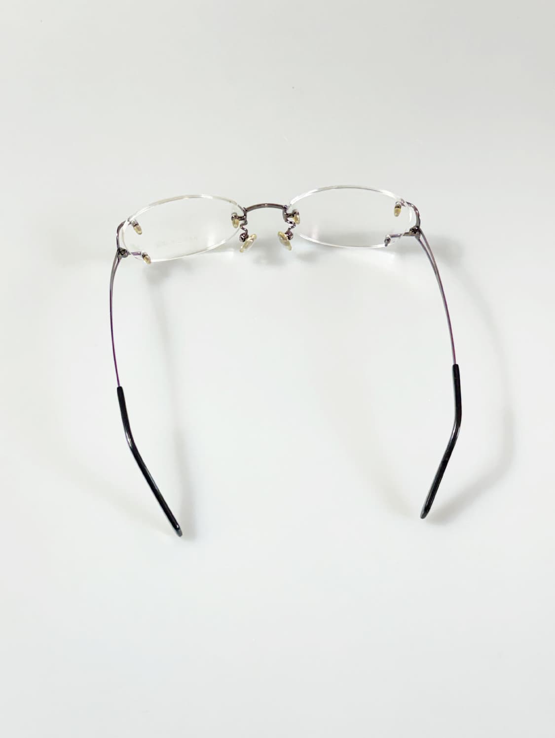 KENZIA 무테 오벌 메탈 프레임 빈티지 안경 상품이미지5