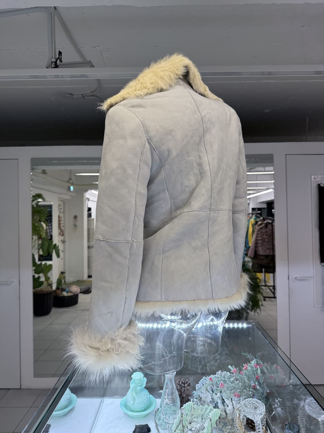 real leather shearling jacket 상품이미지5