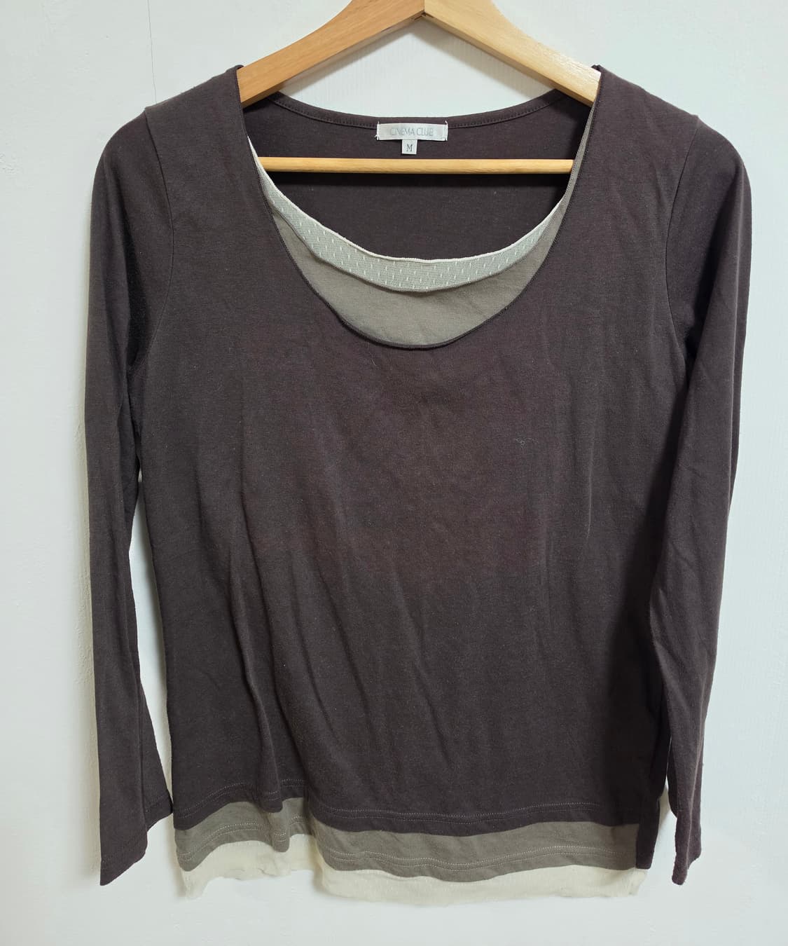 Layered shirt 상품이미지1