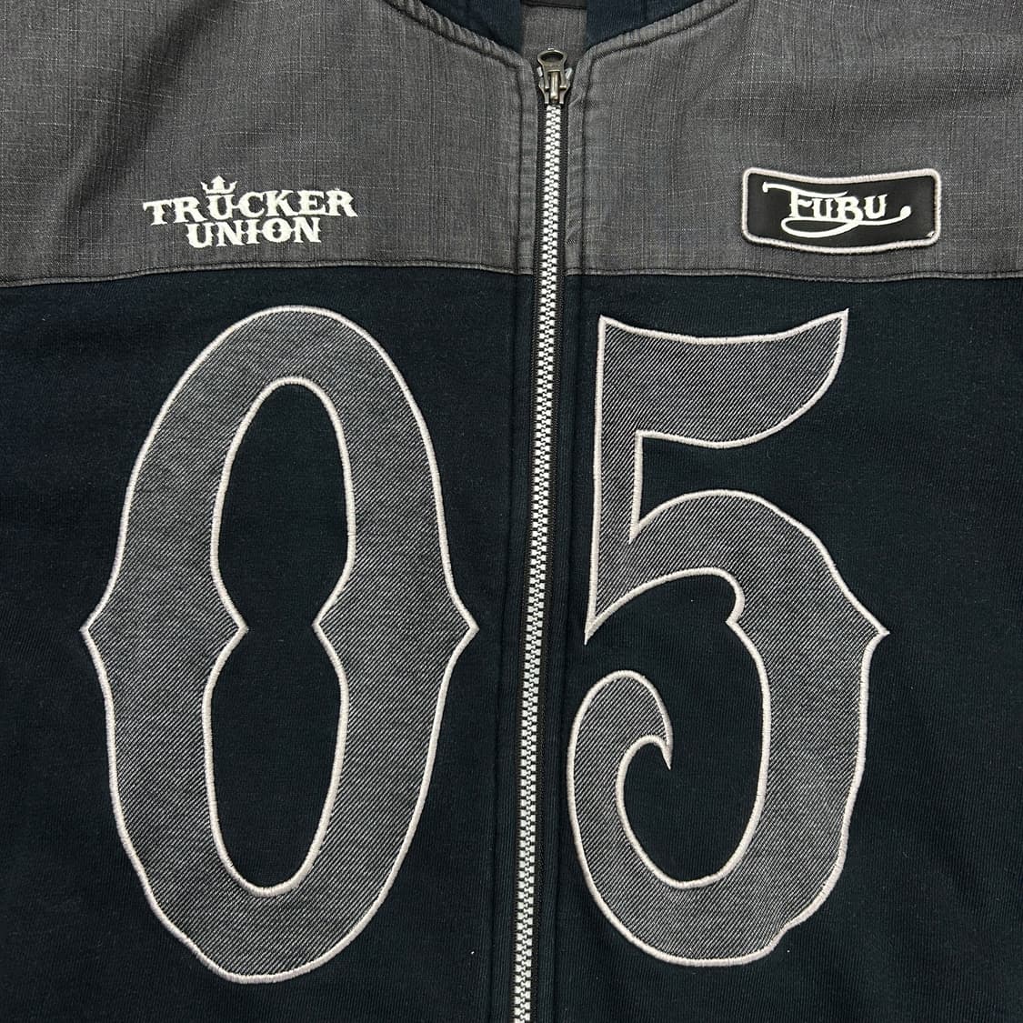 FUBU 후부 올드스쿨 누빔 후드집업 자켓(XL) 상품이미지9