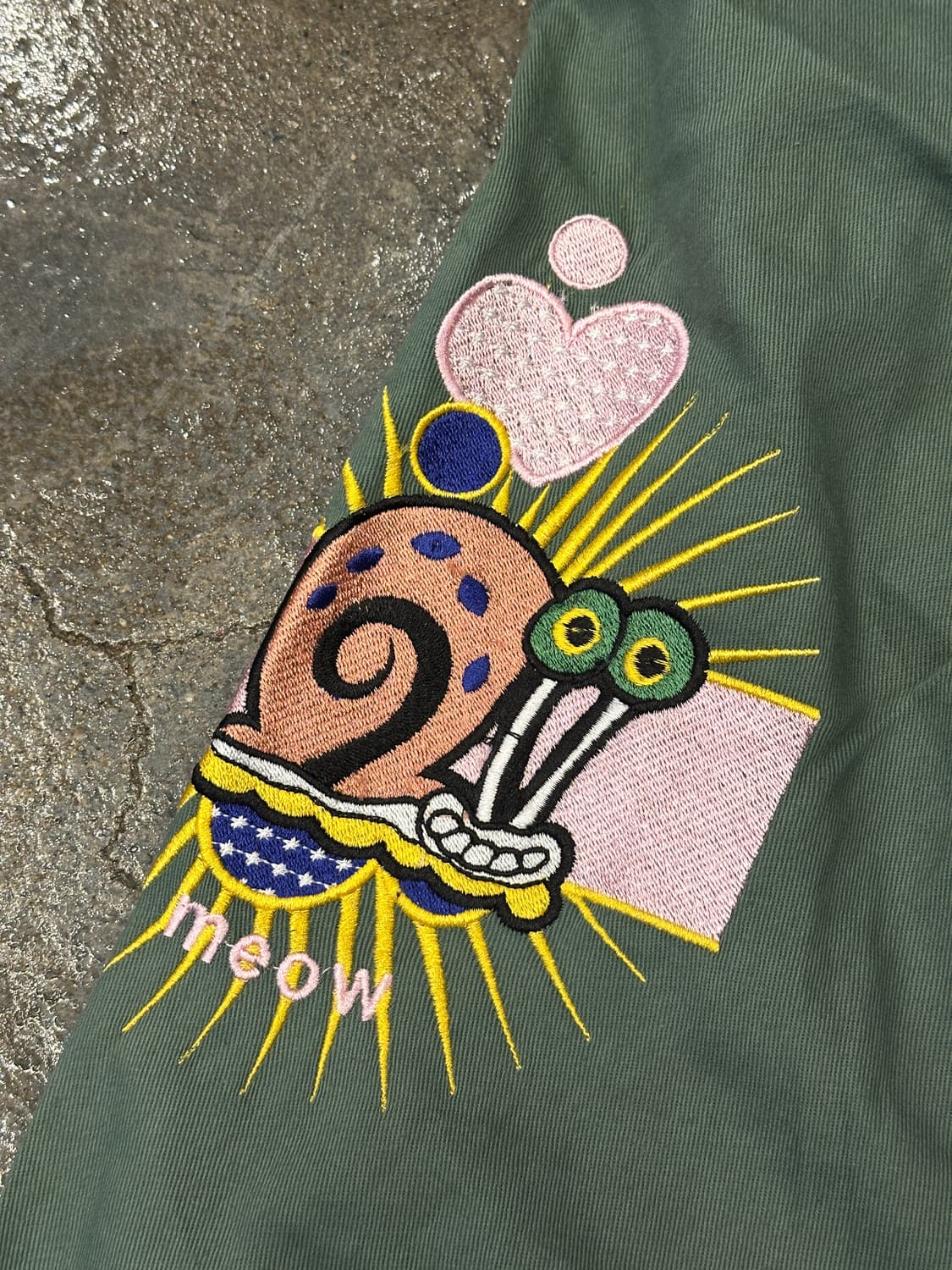 Spongebob 스폰지밥 봄버 자켓 L 상품이미지6