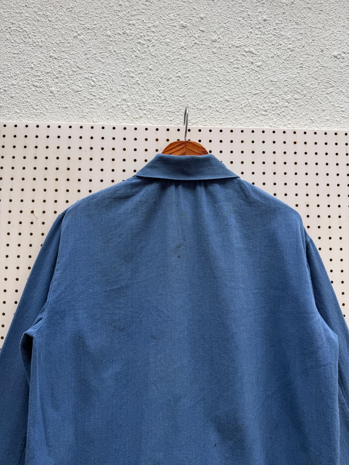1970s FADED LIGHT GREY BLUE 빈티지 프렌치워크자켓 상품이미지7