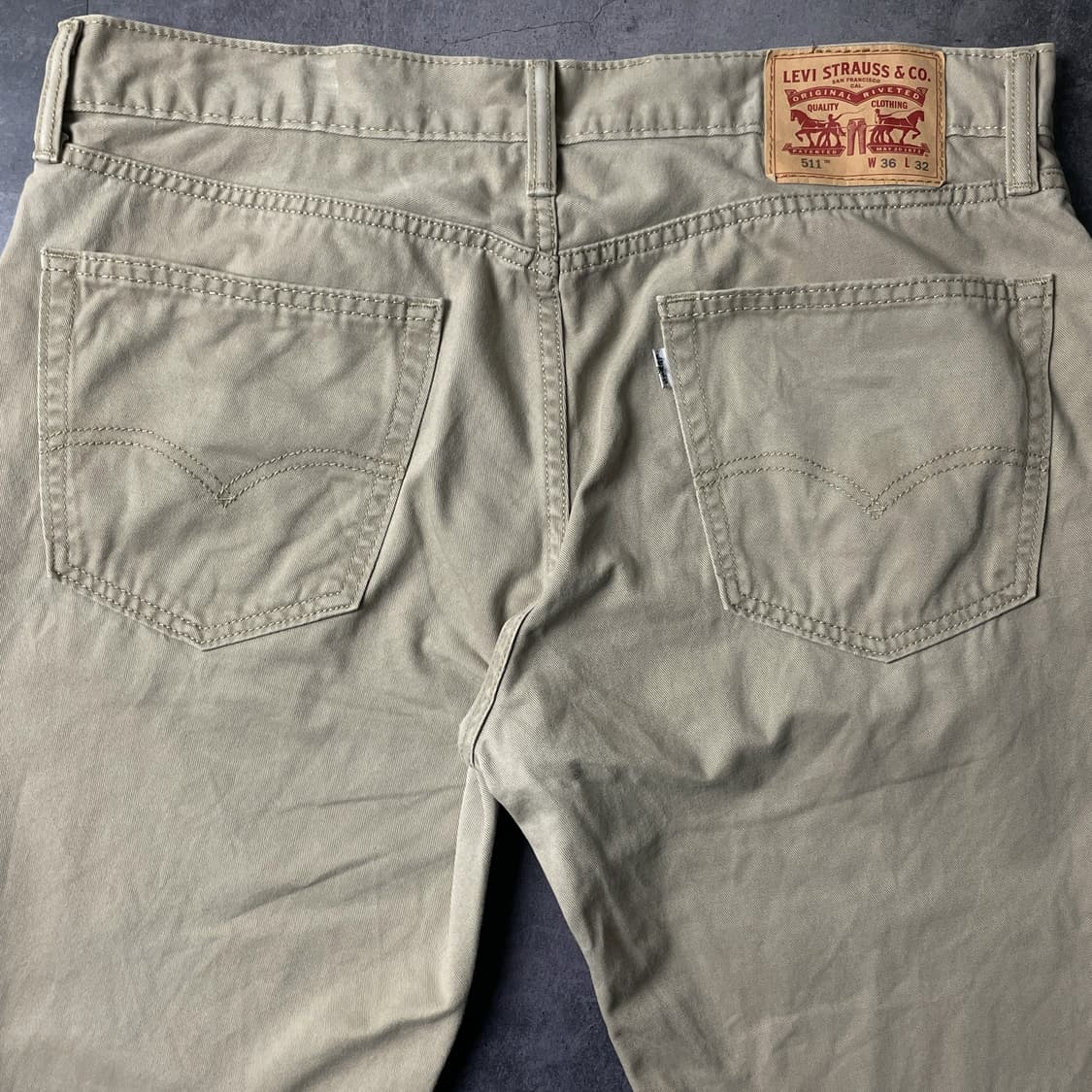 LEVI'S 리바이스511 슬림 스트레이트 핏 코튼 팬츠 A00596 상품이미지6