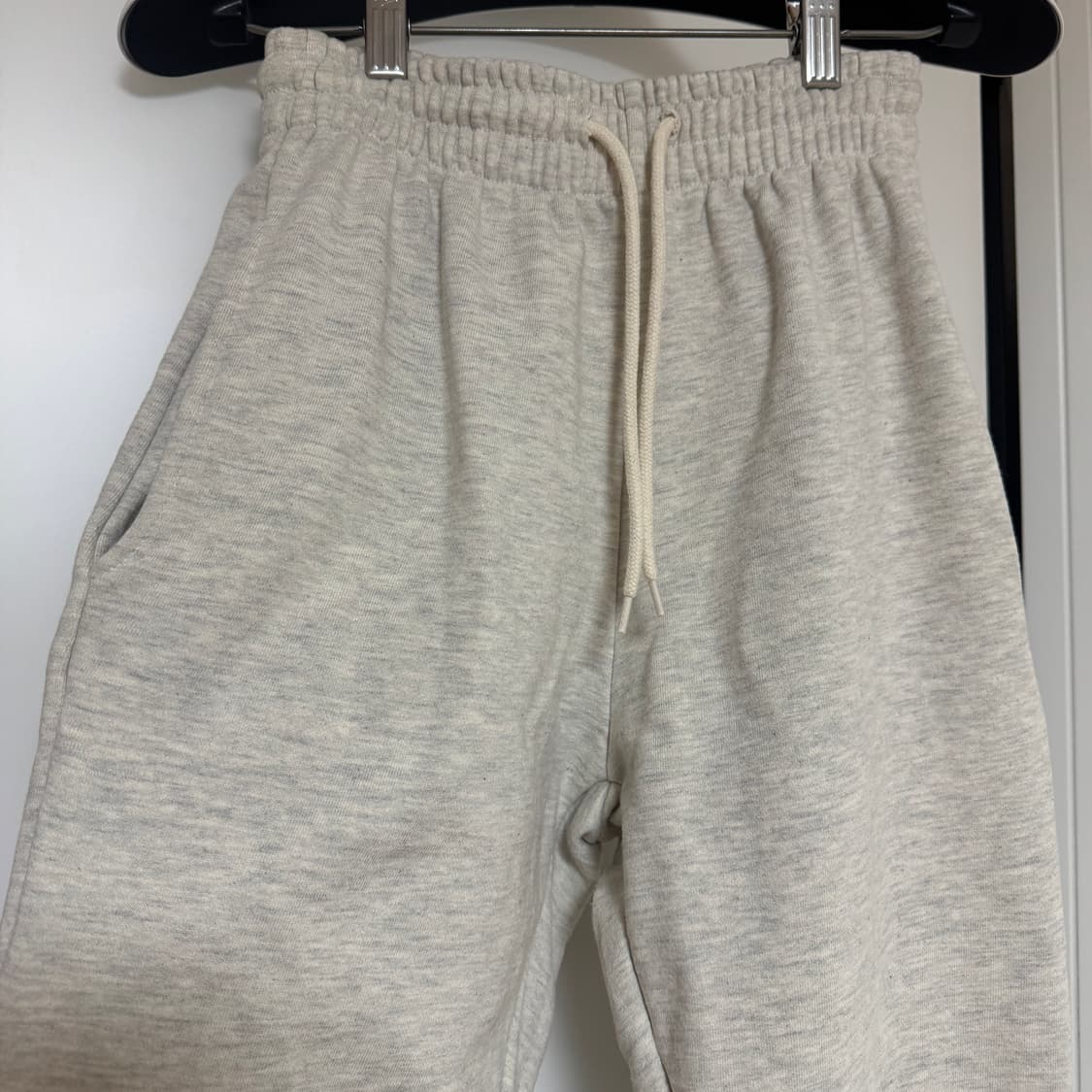 트렌디어패럴 스턴 힙 조거팬츠 오트밀 롱 상품이미지4