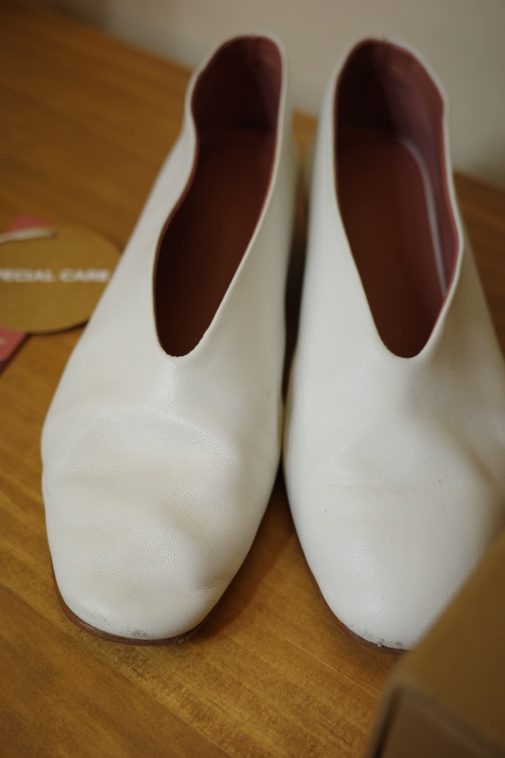 아카이브앱크 화이트 구두 250mm 상품이미지6