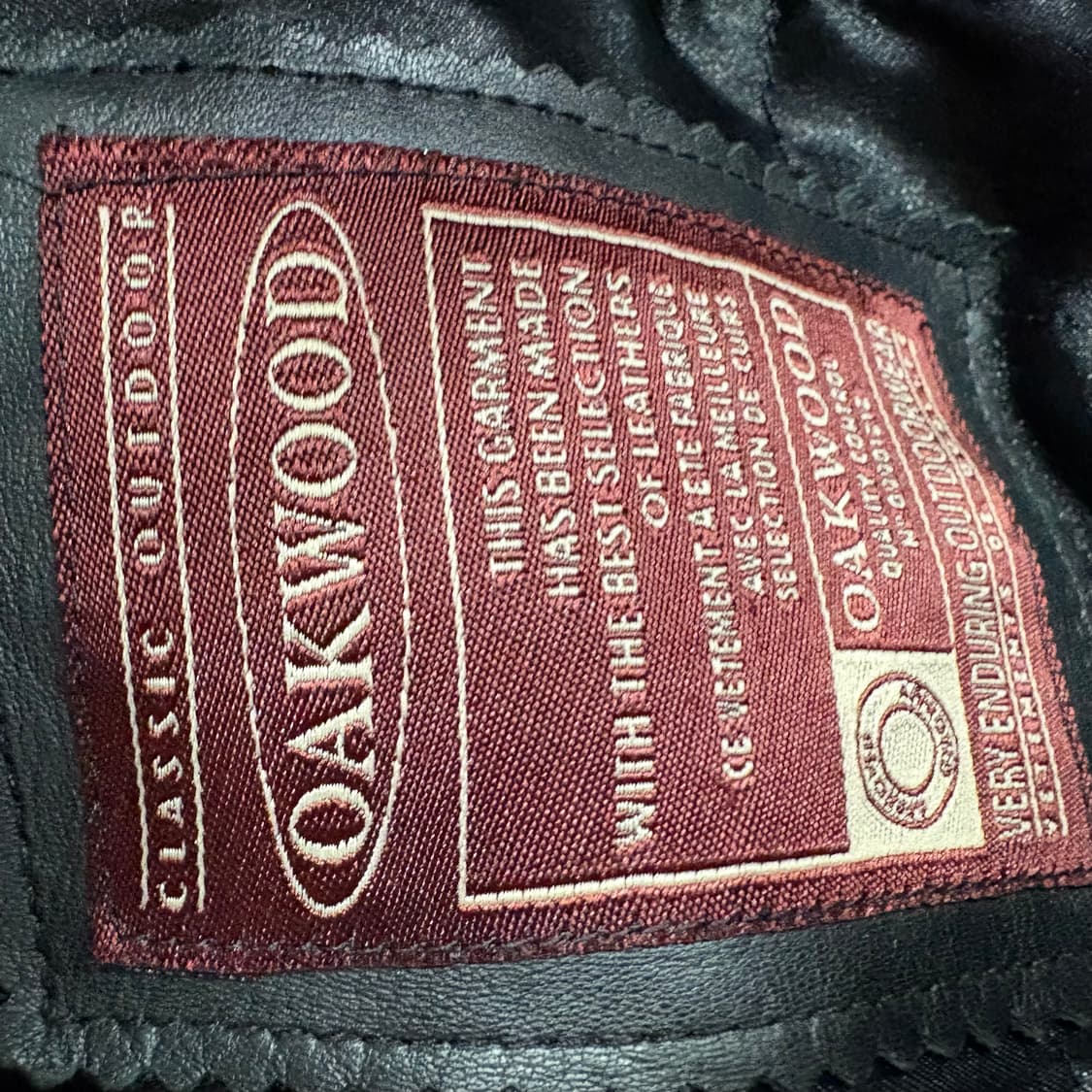 Oakwood 오크우드 레더 블레이저 자켓 상품이미지4