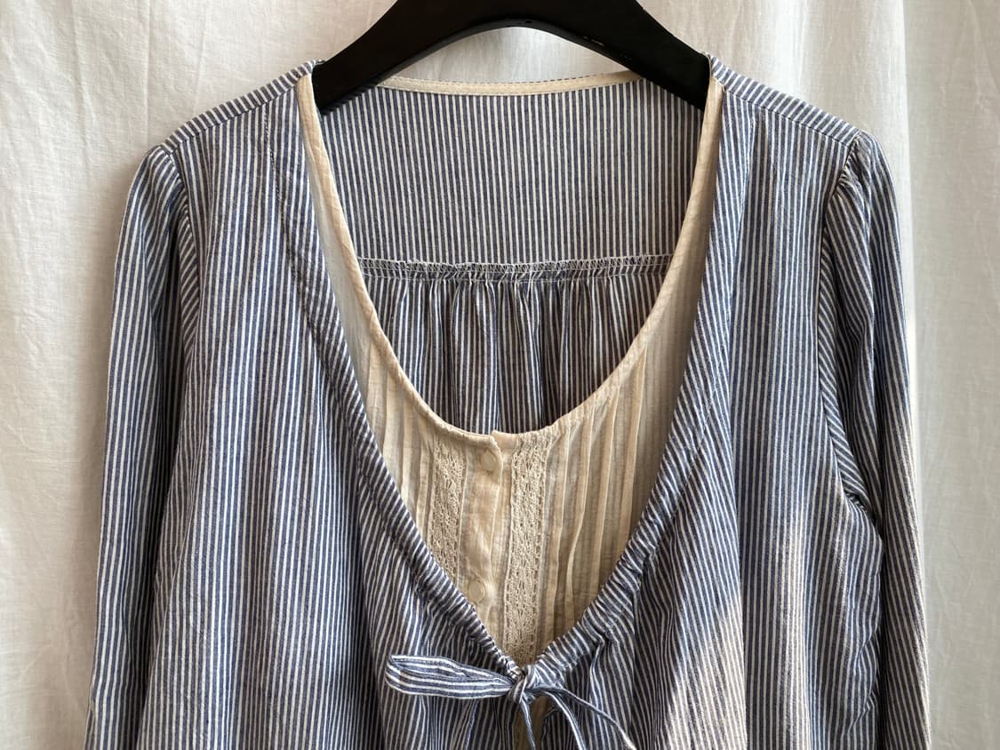 내추럴 레이어드 블라우스(M-L) 상품이미지5