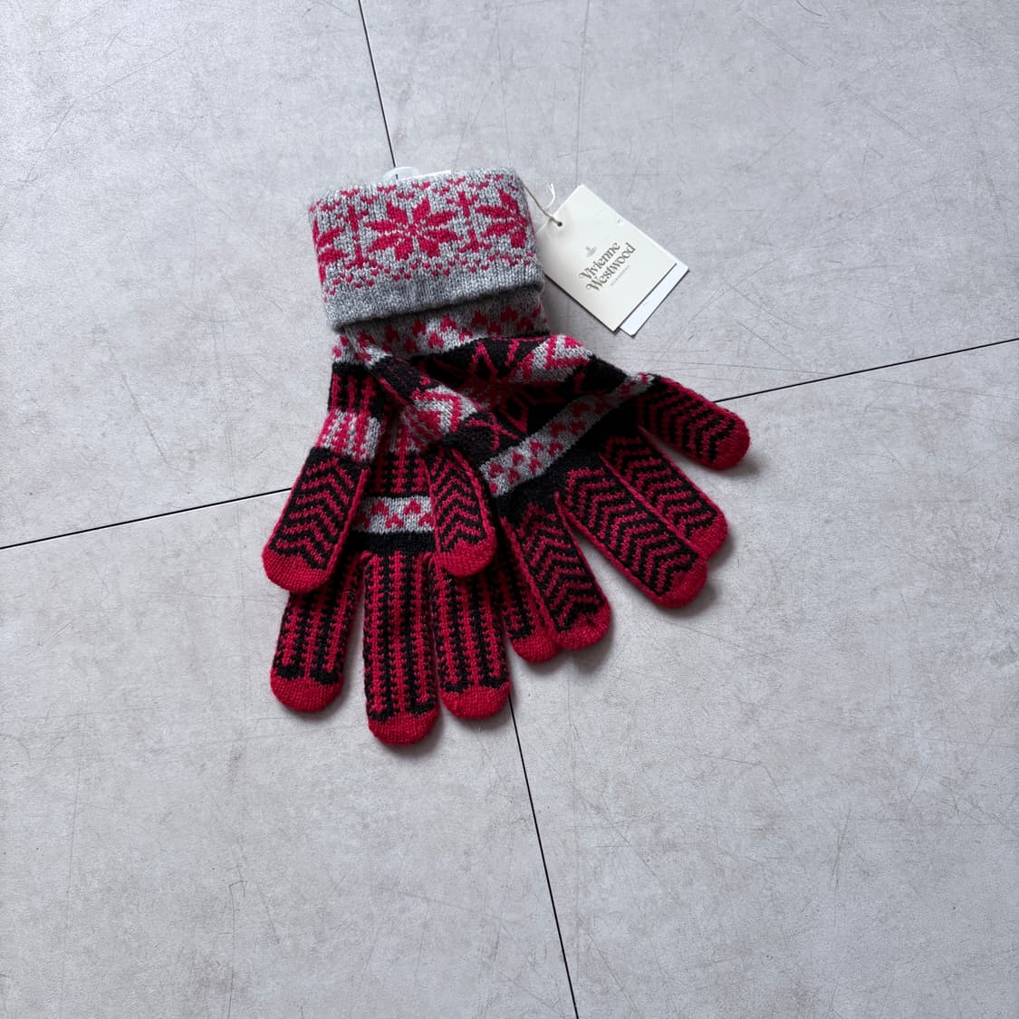 비비안 웨스트우드 울 글로브 상품이미지7