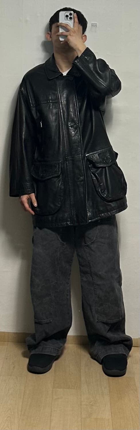 파블로 레더 카 코트 상품이미지7