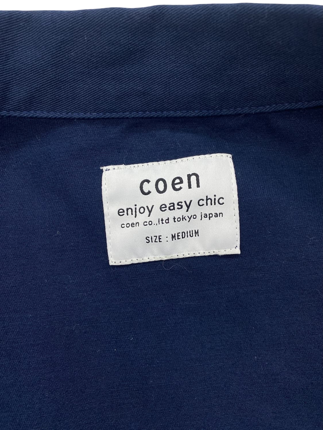 쿠엔 3버튼 코튼 워크 자켓 상품이미지6