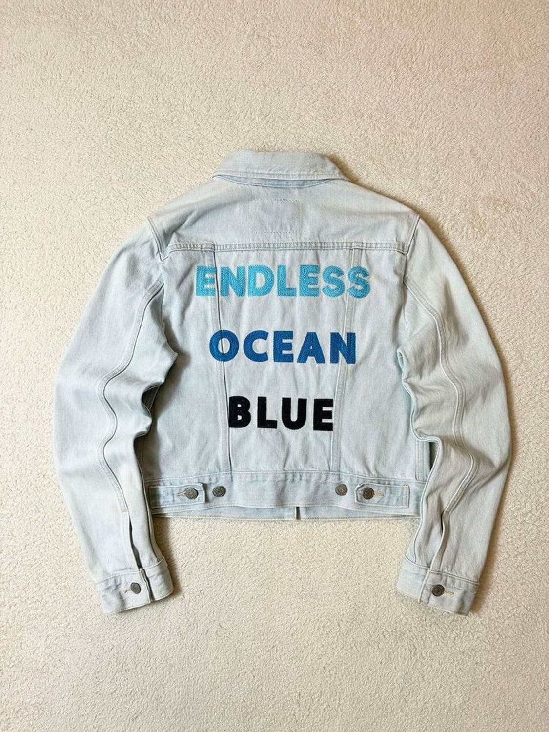 리바이스 ENDLESS OCEAN BLUE 트러커 데님 자켓 PN6953 상품이미지1