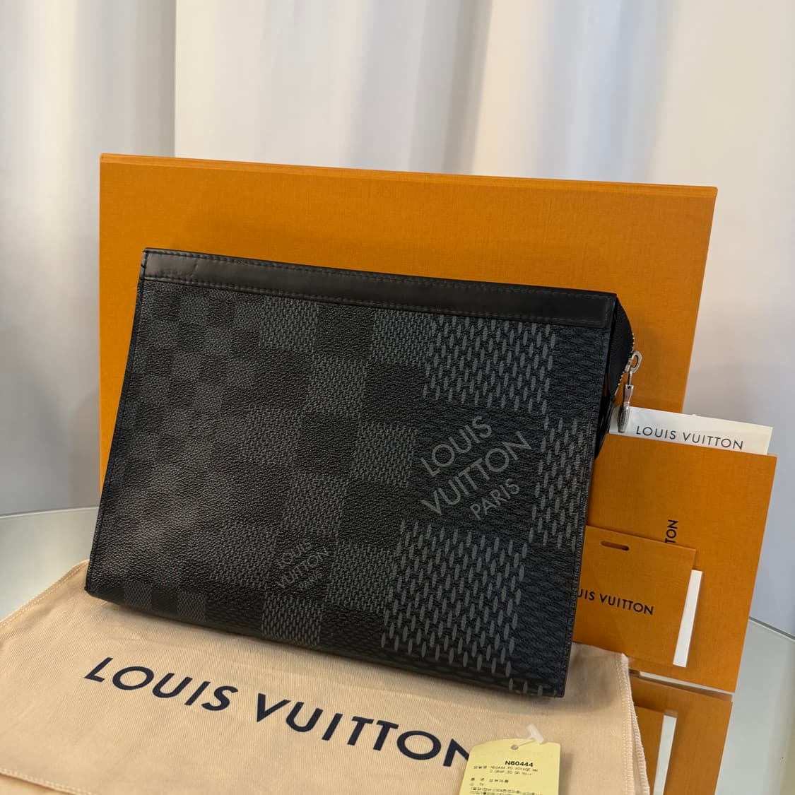 루이비통 다미에 그라파이트 보야주 클러치백  상품이미지3