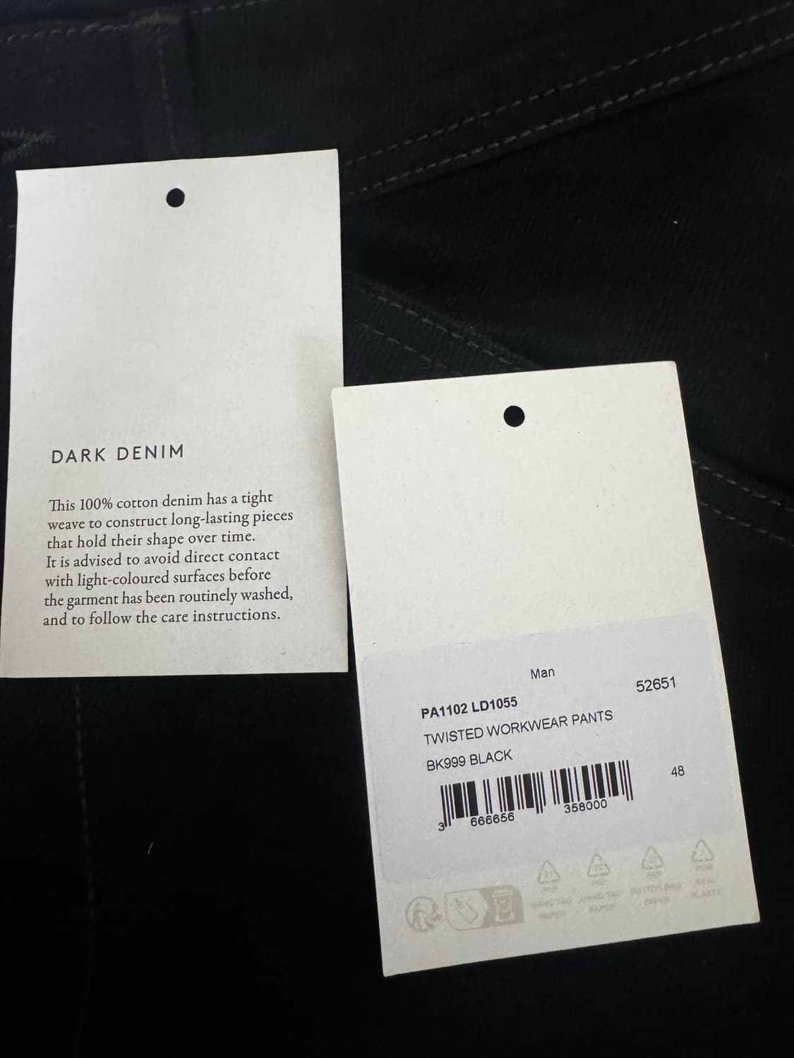 르메르 트위스티드 워크웨어 팬츠 48 상품이미지6