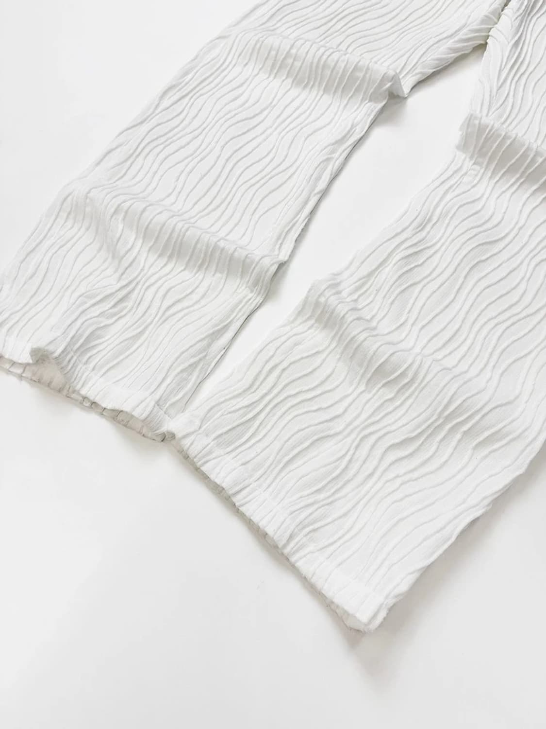 포저 POSZER 웨이브 플리츠 팬츠 PN5030 상품이미지4