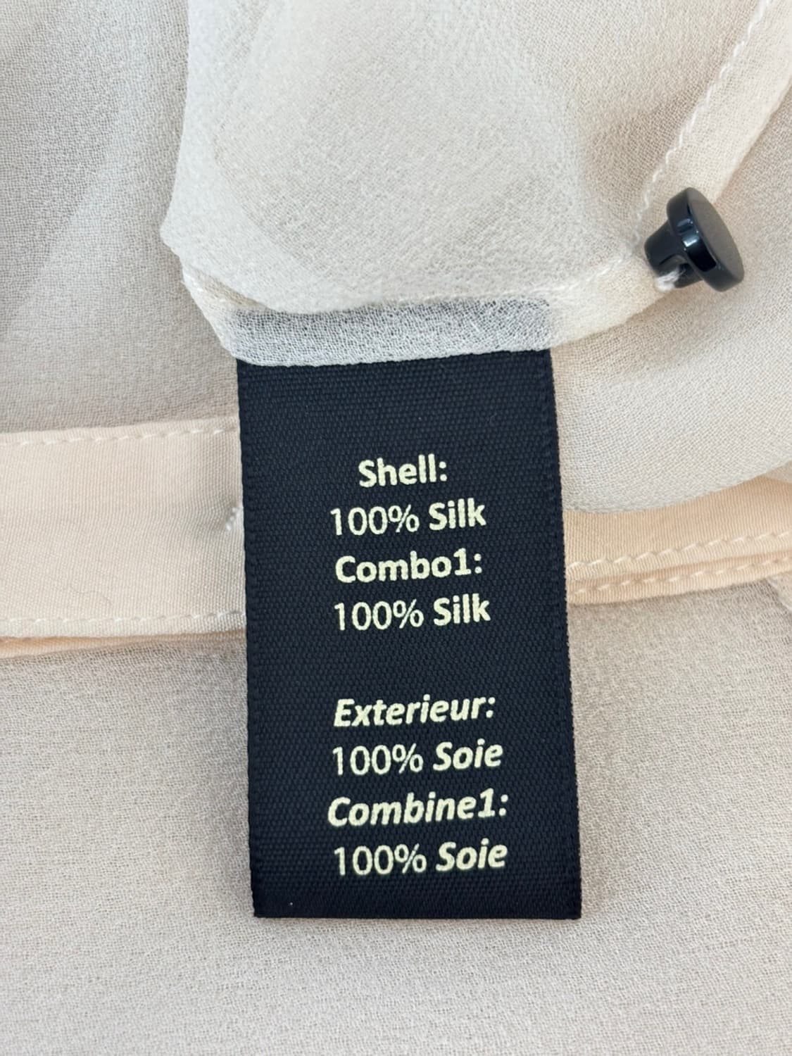 Elizabeth And James Sheer Silk Blouse 상품이미지9