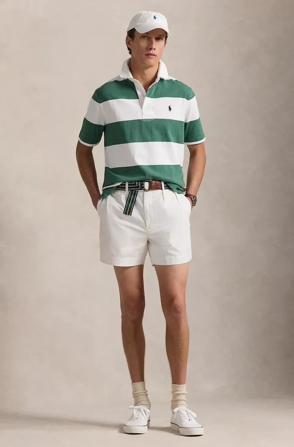 폴로 랄프로렌 클래식핏 반팔 럭비티셔츠 M사이즈 상품이미지6