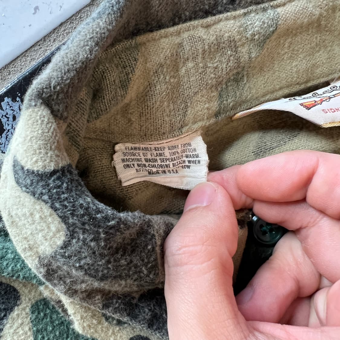 vintage usa hunting shirt 상품이미지7
