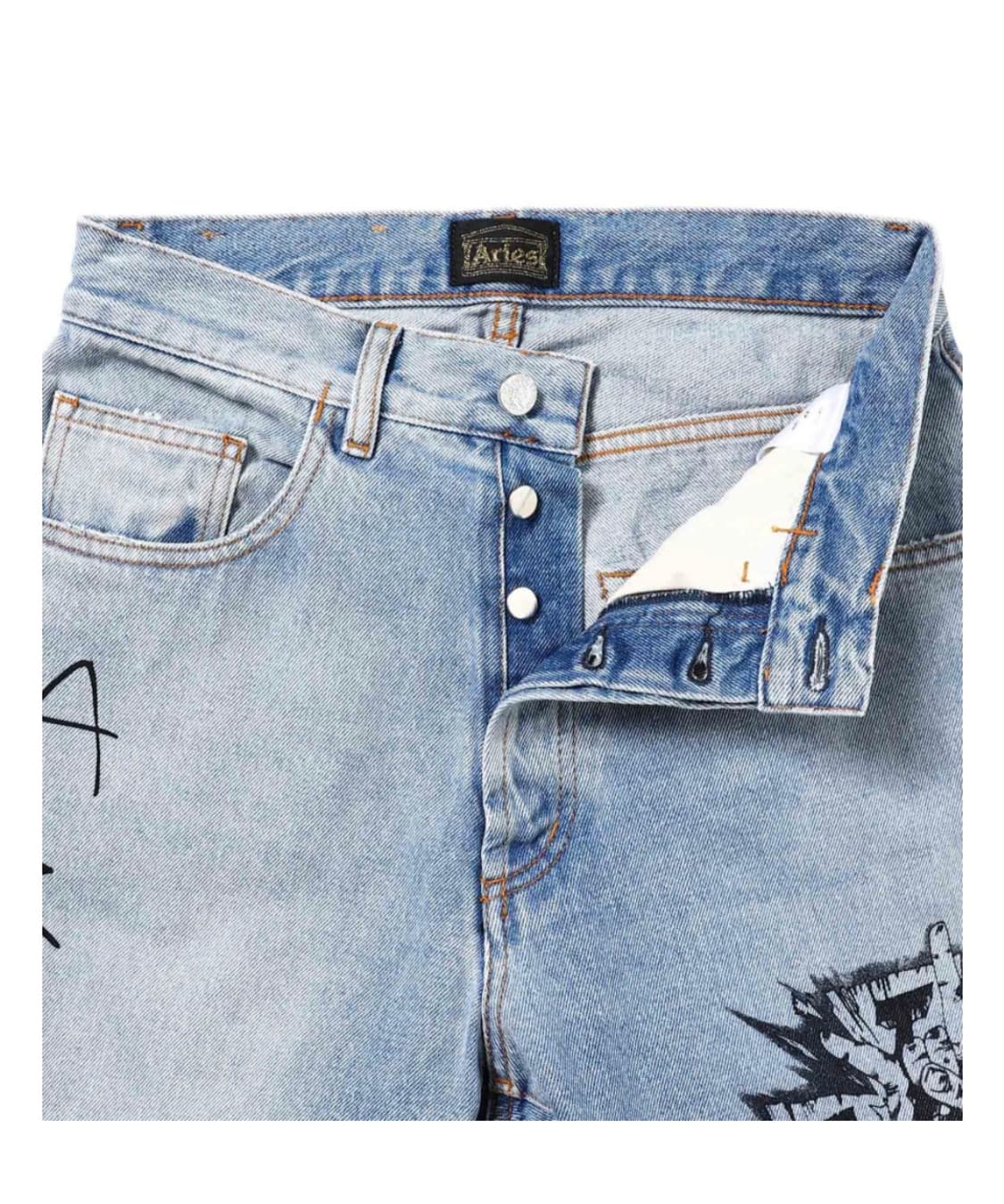 aries metal trip batten jean 상품이미지4