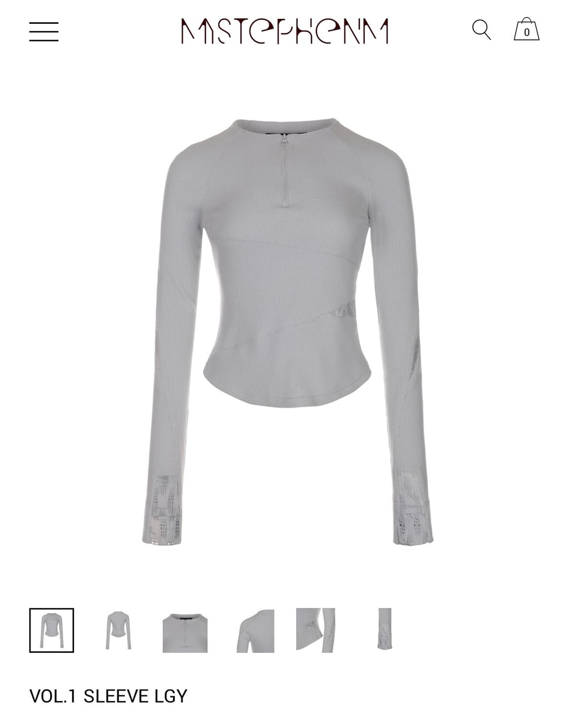 mystephenm 미스테페넘 VOL.1 SLEEVE LGY 상품이미지1