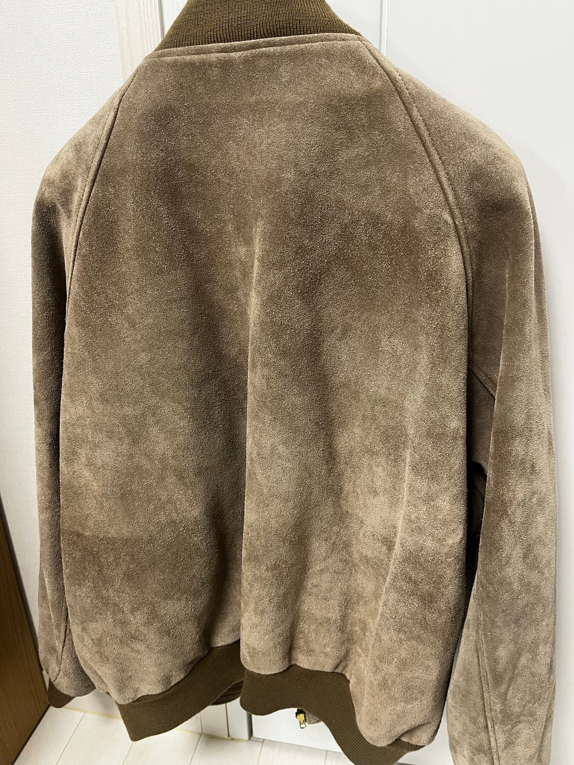 90s 빈티지 폴로 스웨이드 봄버 자켓(105~110) 상품이미지6