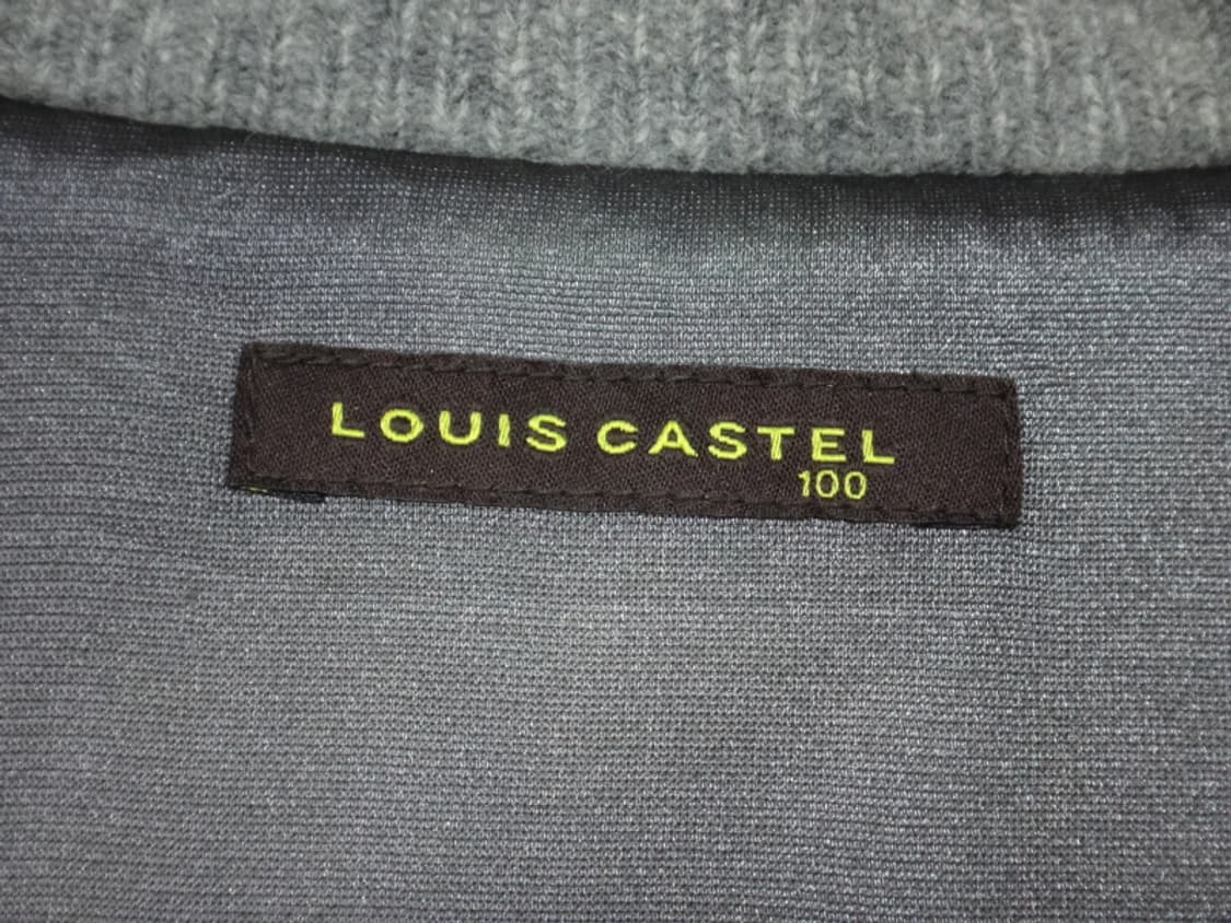 (100) 루이까스텔 골프 남성 반집업 방풍 울 니트 상품이미지8