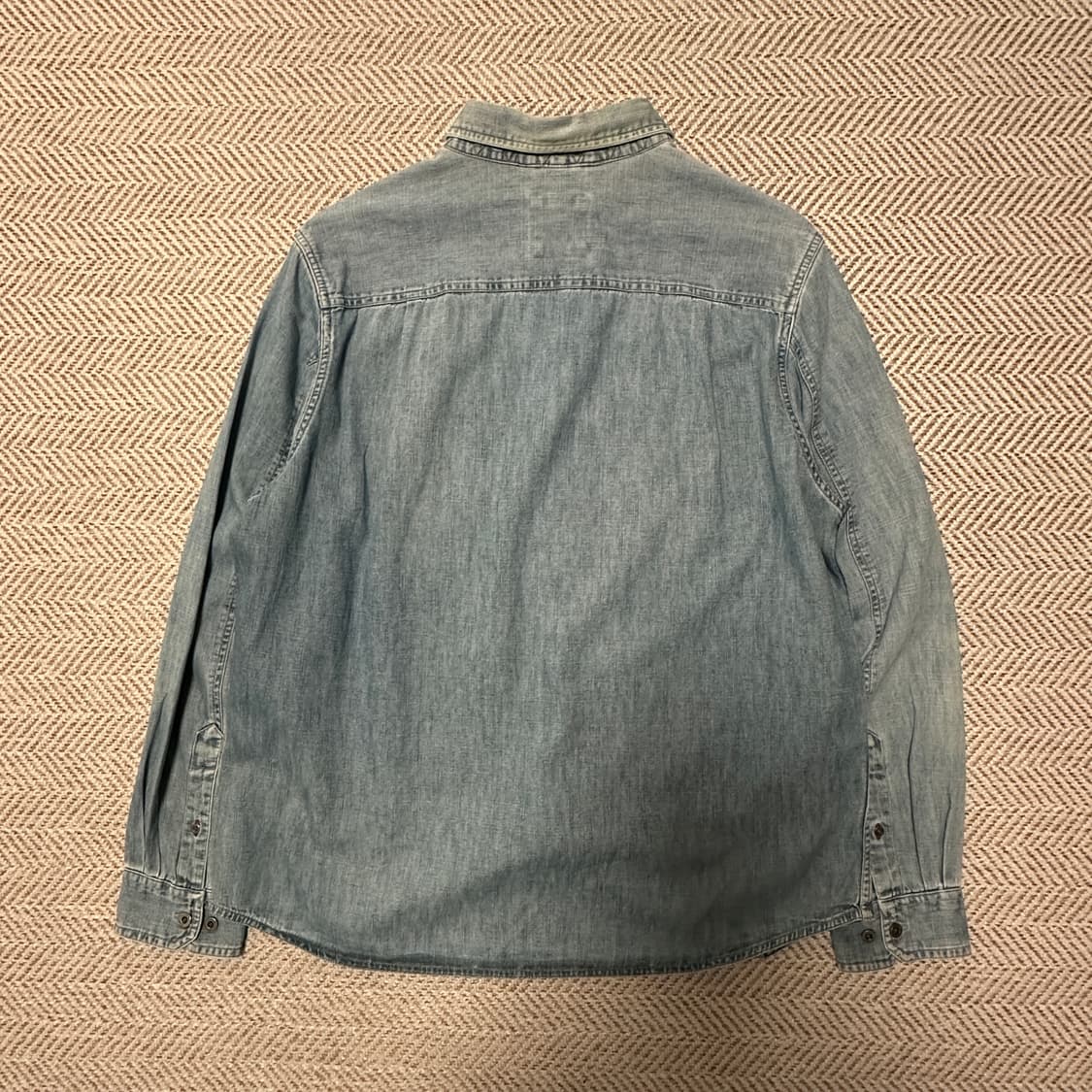 L. L. BEAN vintage denim shirt 상품이미지2