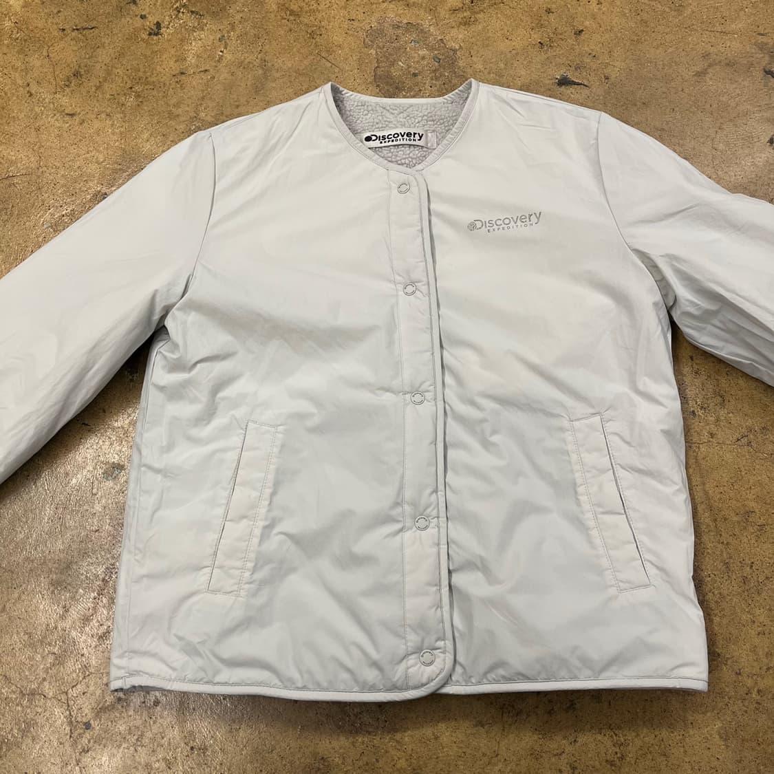 [ 정품/95 ] 디스커버리 익스페디션 리버시블 퀼팅 플리스 자켓 b16 상품이미지5