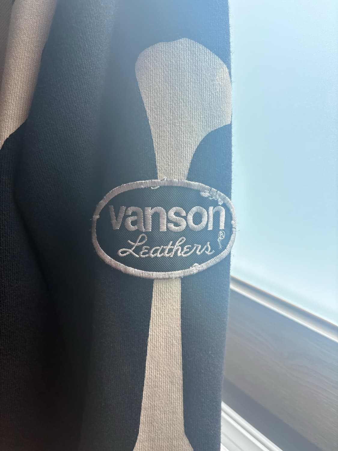 vanson 밴슨 본 후드집업 블랙 L 넥워머 핑거홀 상품이미지3