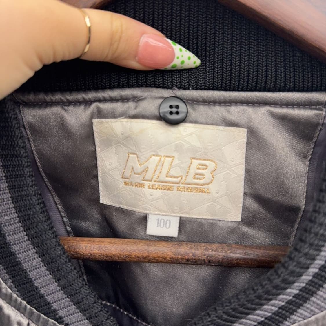 MLB 올드스쿨 시카고 화이트삭스 바시티 자켓 100 C09132 상품이미지5