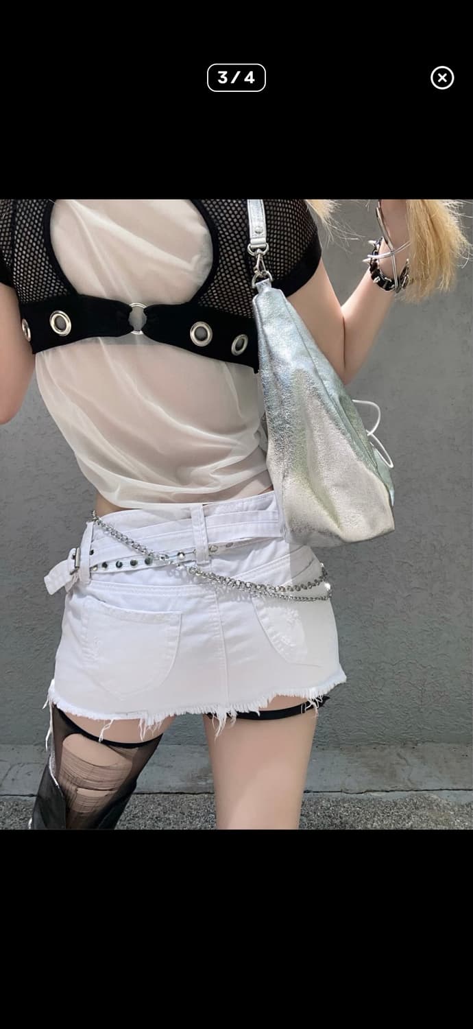 Constellation low rise skirt 상품이미지3