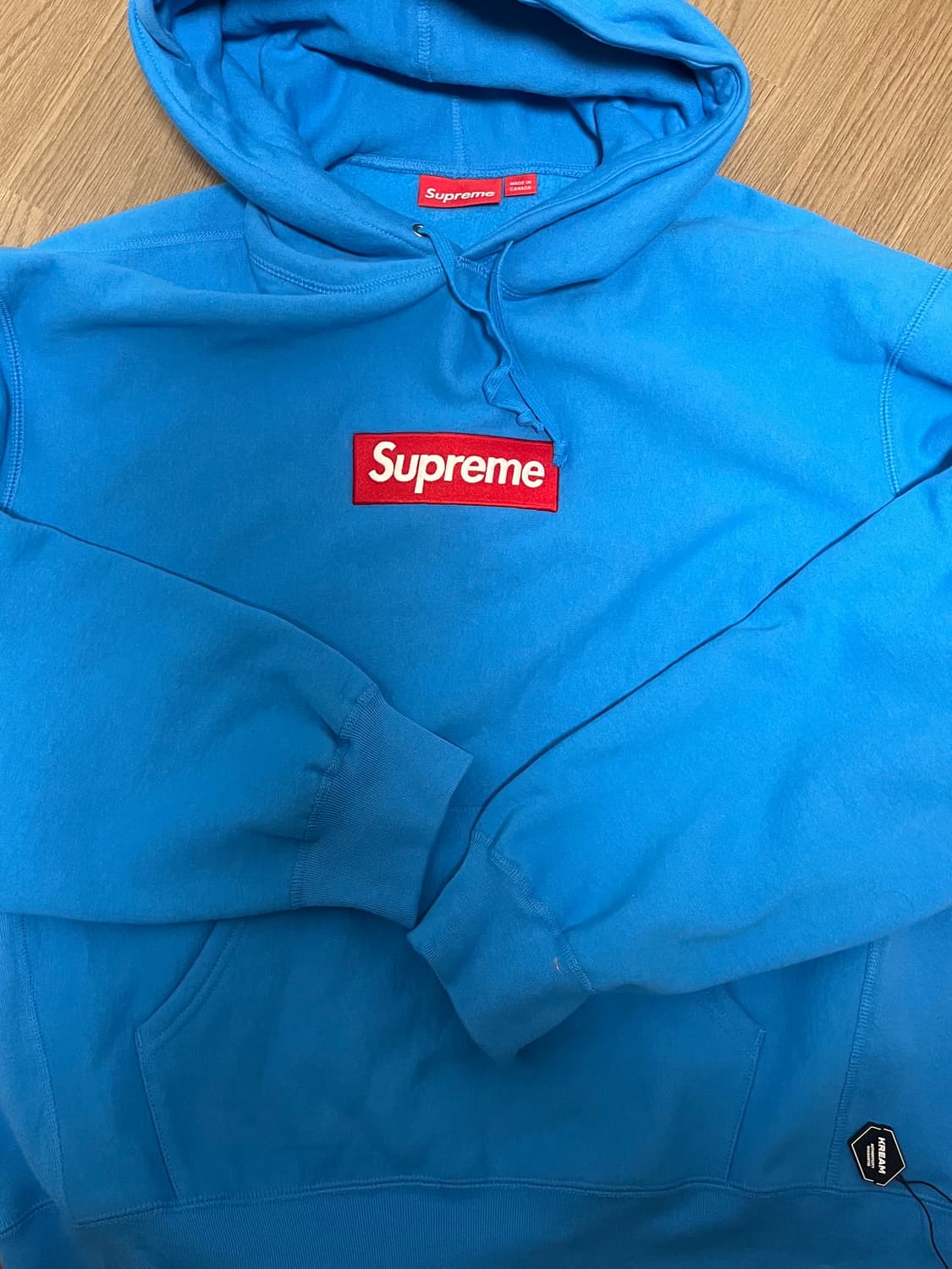 슈프림 박스로고 후드 스웨트셔츠 시안 -25FW (xl) 상품이미지2