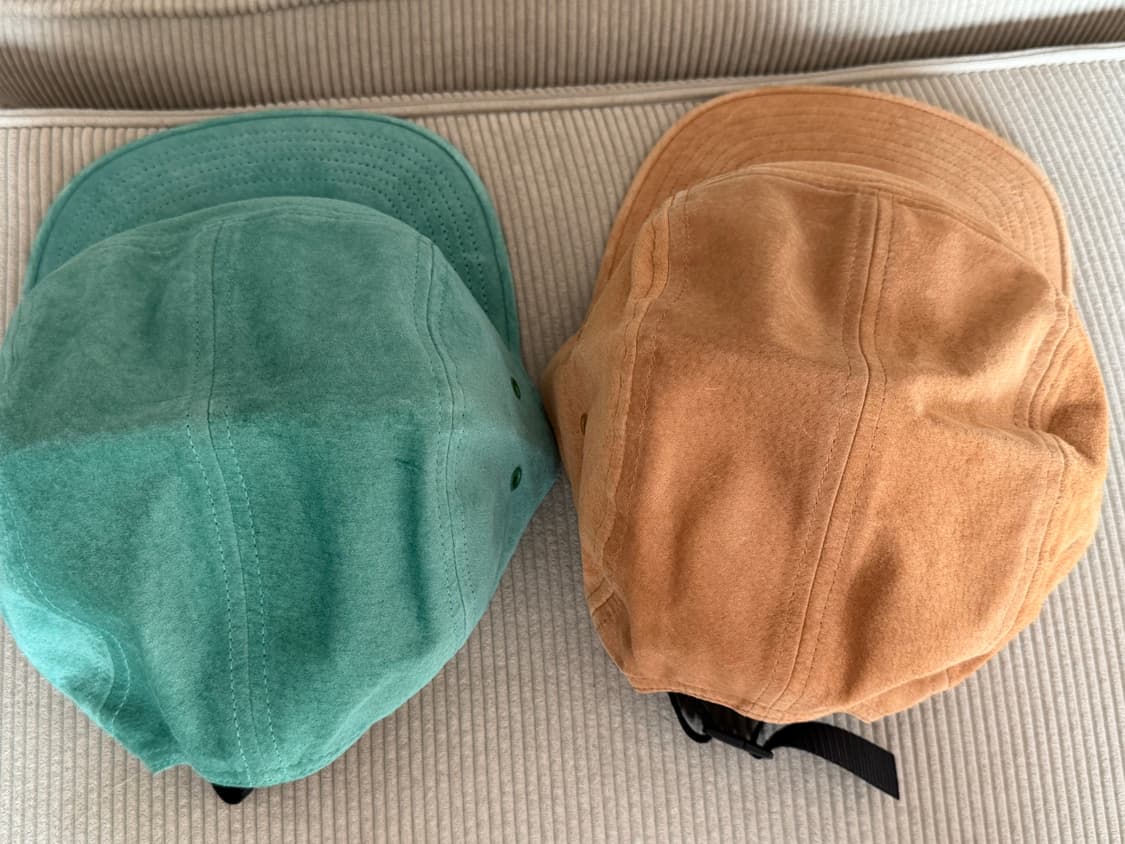 슈프림 스웨이드 캡프캡 (브라운, 민트) 상품이미지7