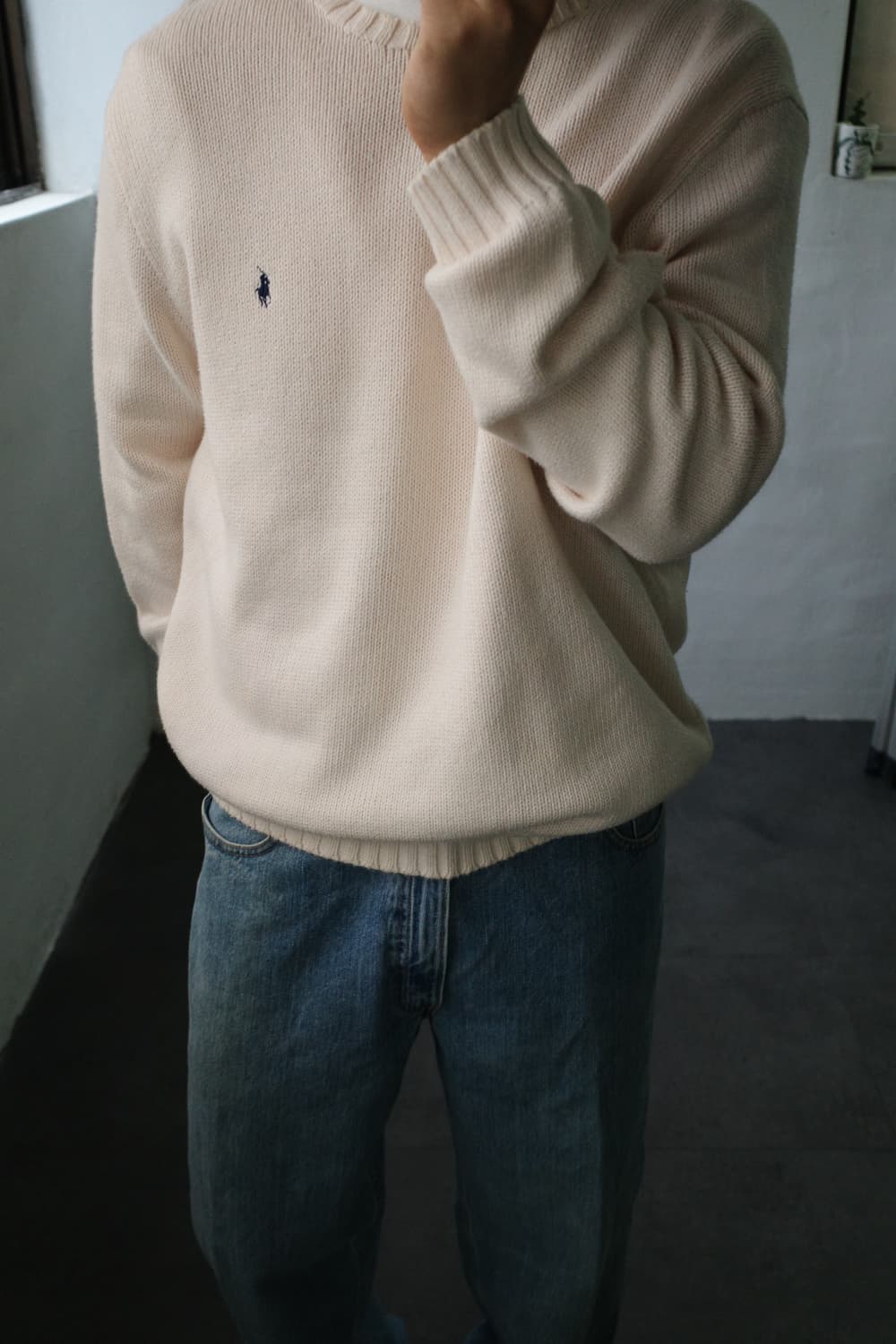 폴로 코튼 니트 상품이미지6