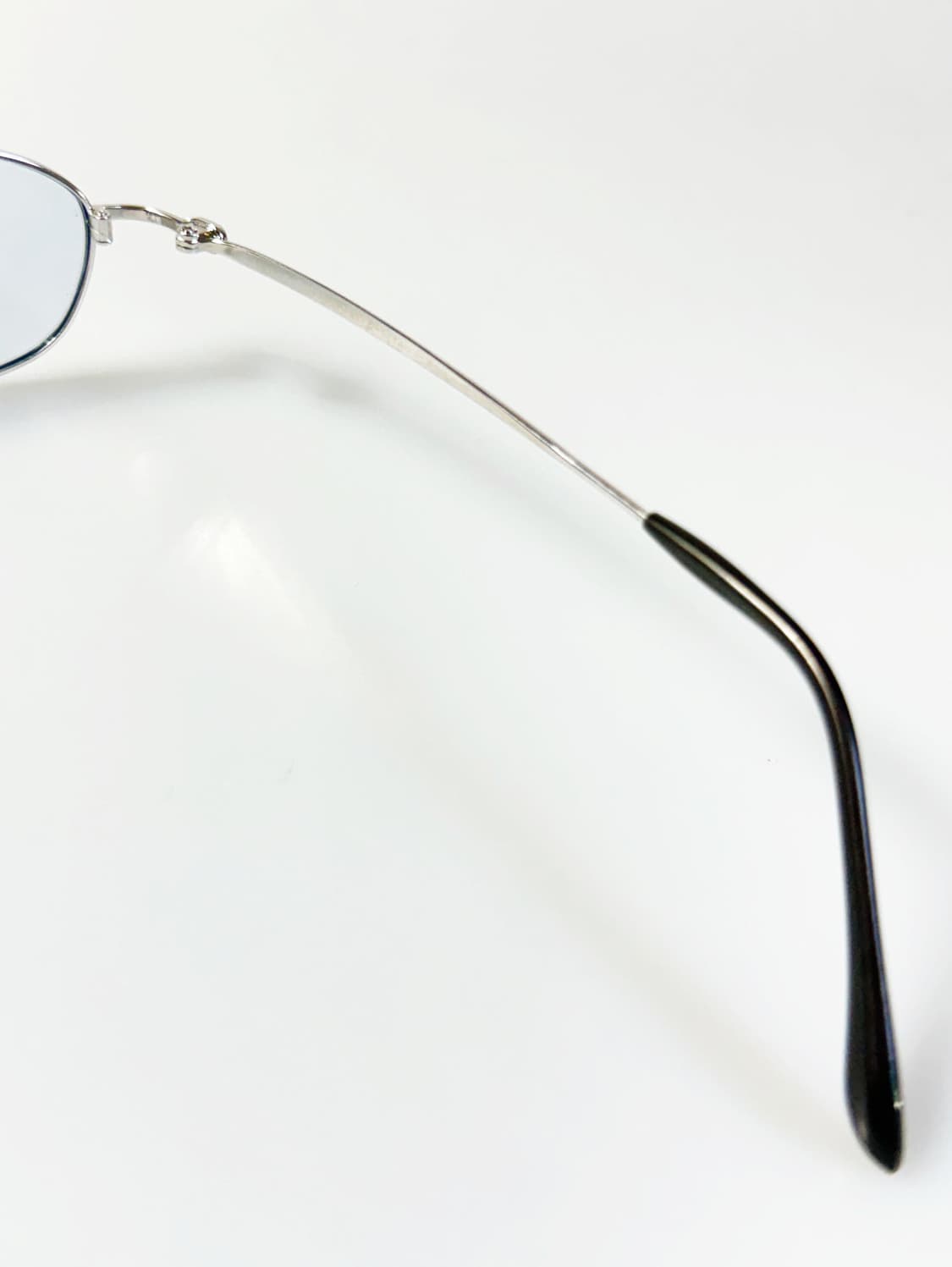 Jeep Plus 실버 티타늄 슬림 오벌 프레임 빈티지 틴트 안경 상품이미지6