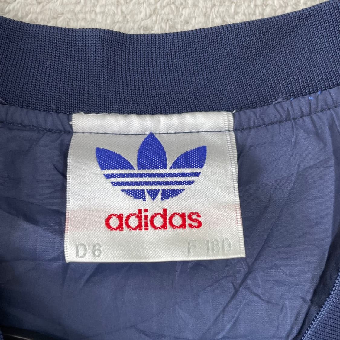 XXL 아디다스 90'S 올드스쿨 빅로고 웜업 바람막이 대장 110 상품이미지4