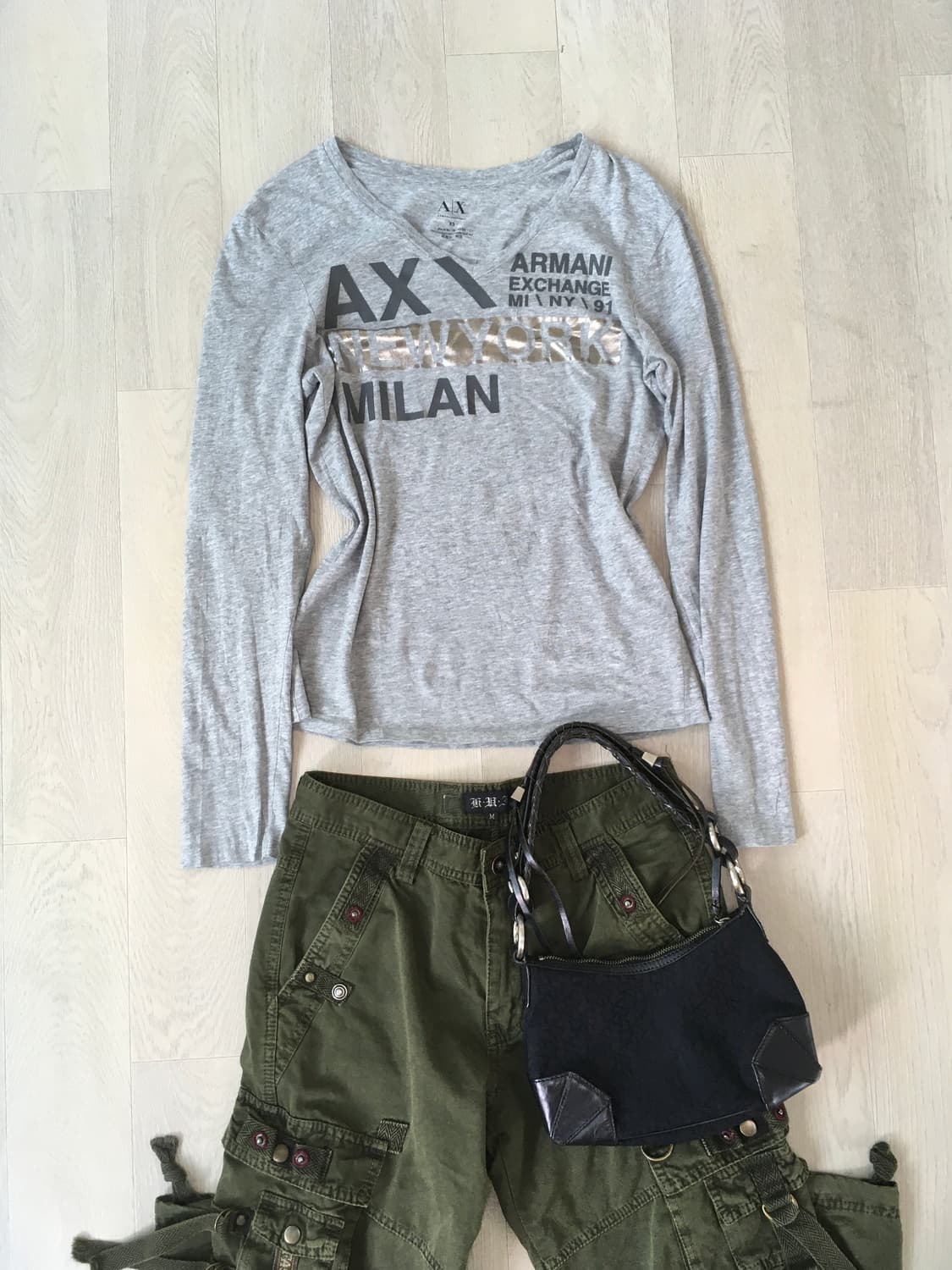 Armani exchange printing long sleeve 상품이미지1