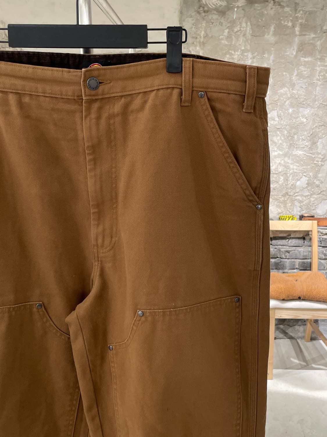 디키즈 브라운 덕 캔버스 유틸리티 팬츠 상품이미지3