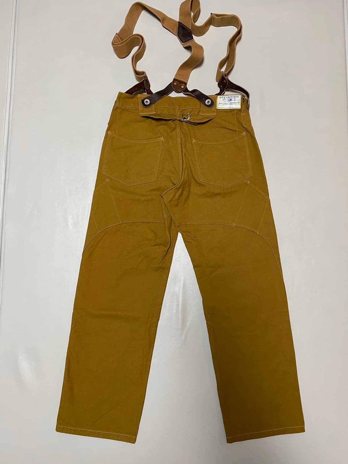 스티븐슨 오버롤 서스펜더 더블니 팬츠 30 상품이미지3