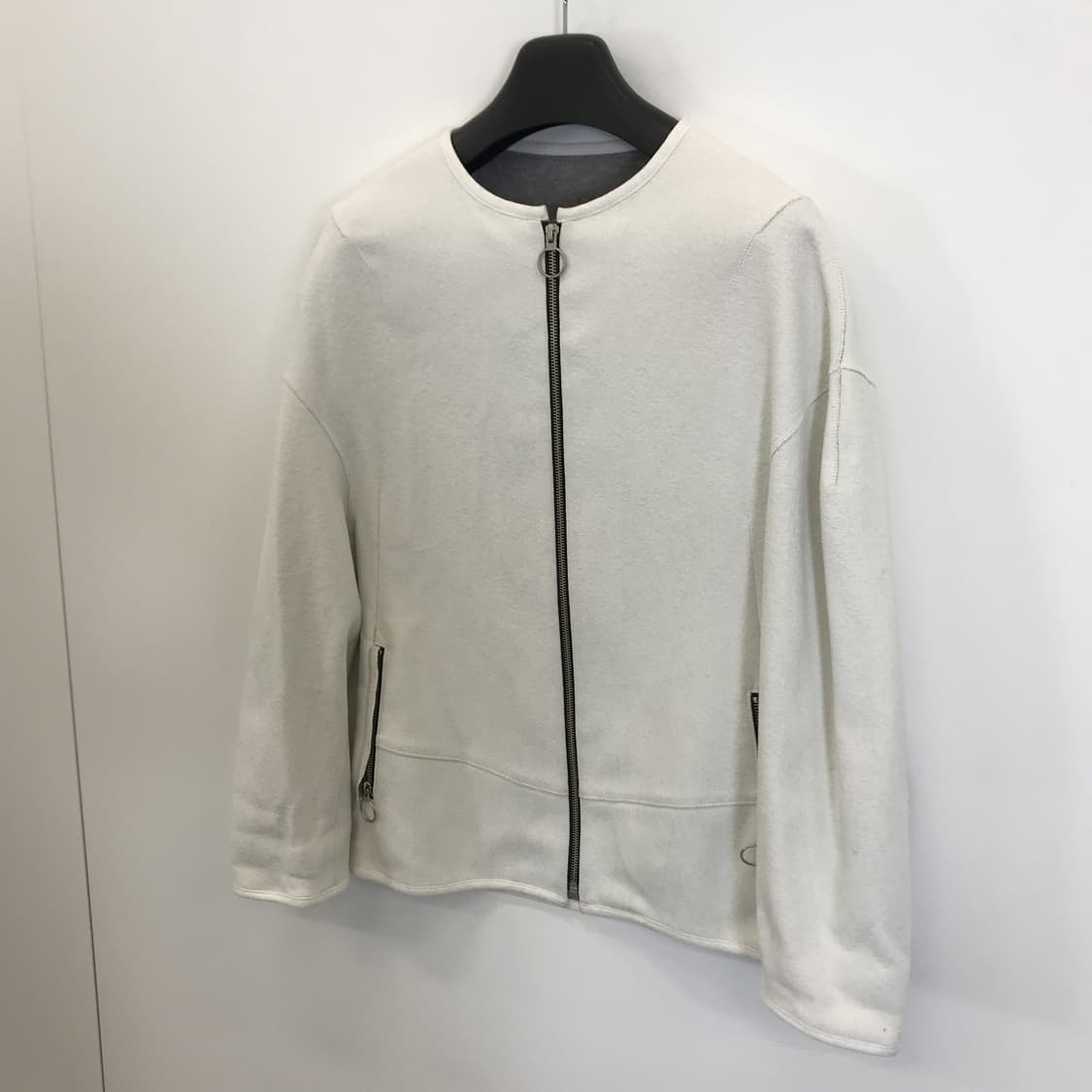 시스템 노카라 집업자켓 [82-94-160] 상품이미지2