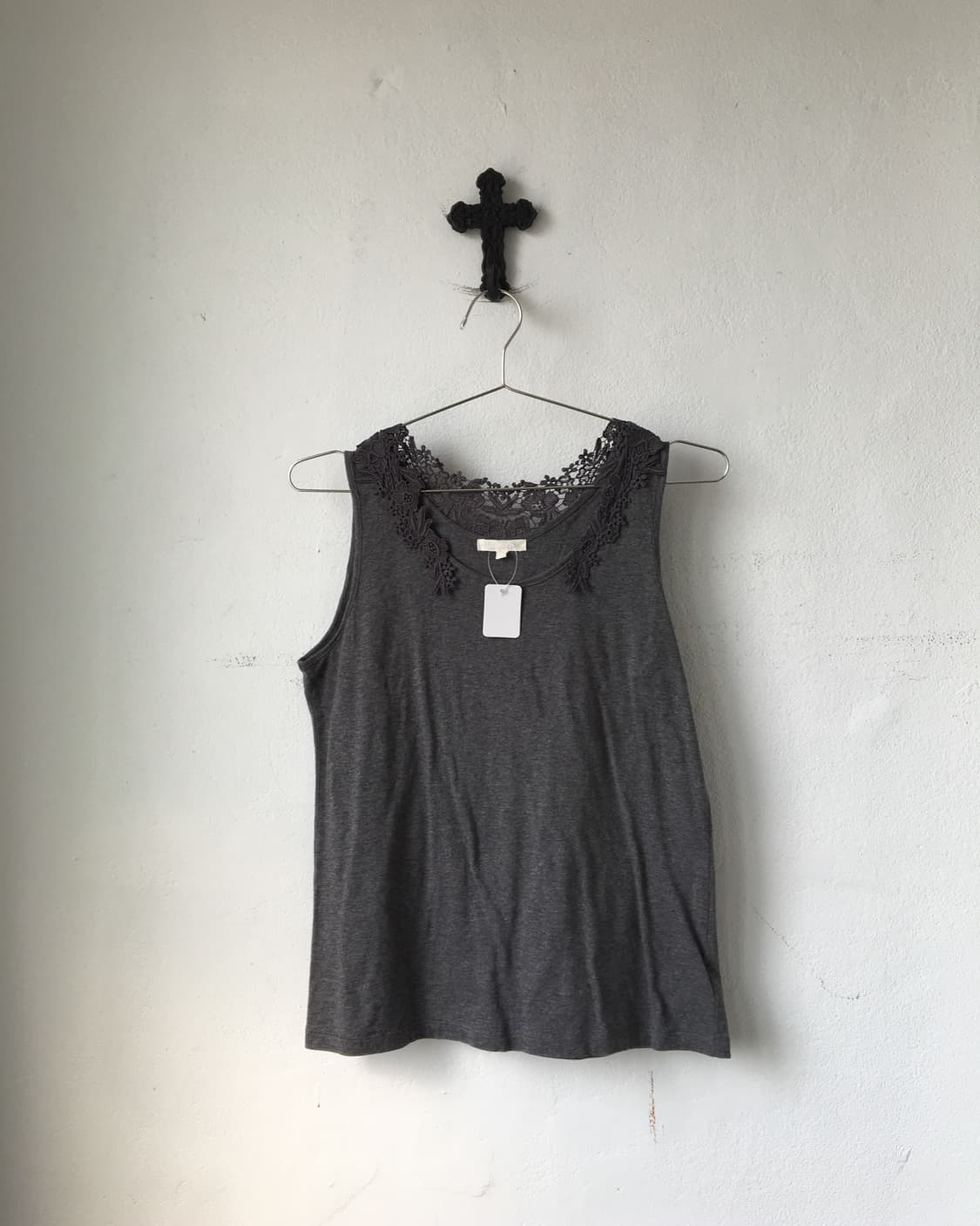 Crochet trimming sleeveless 상품이미지2